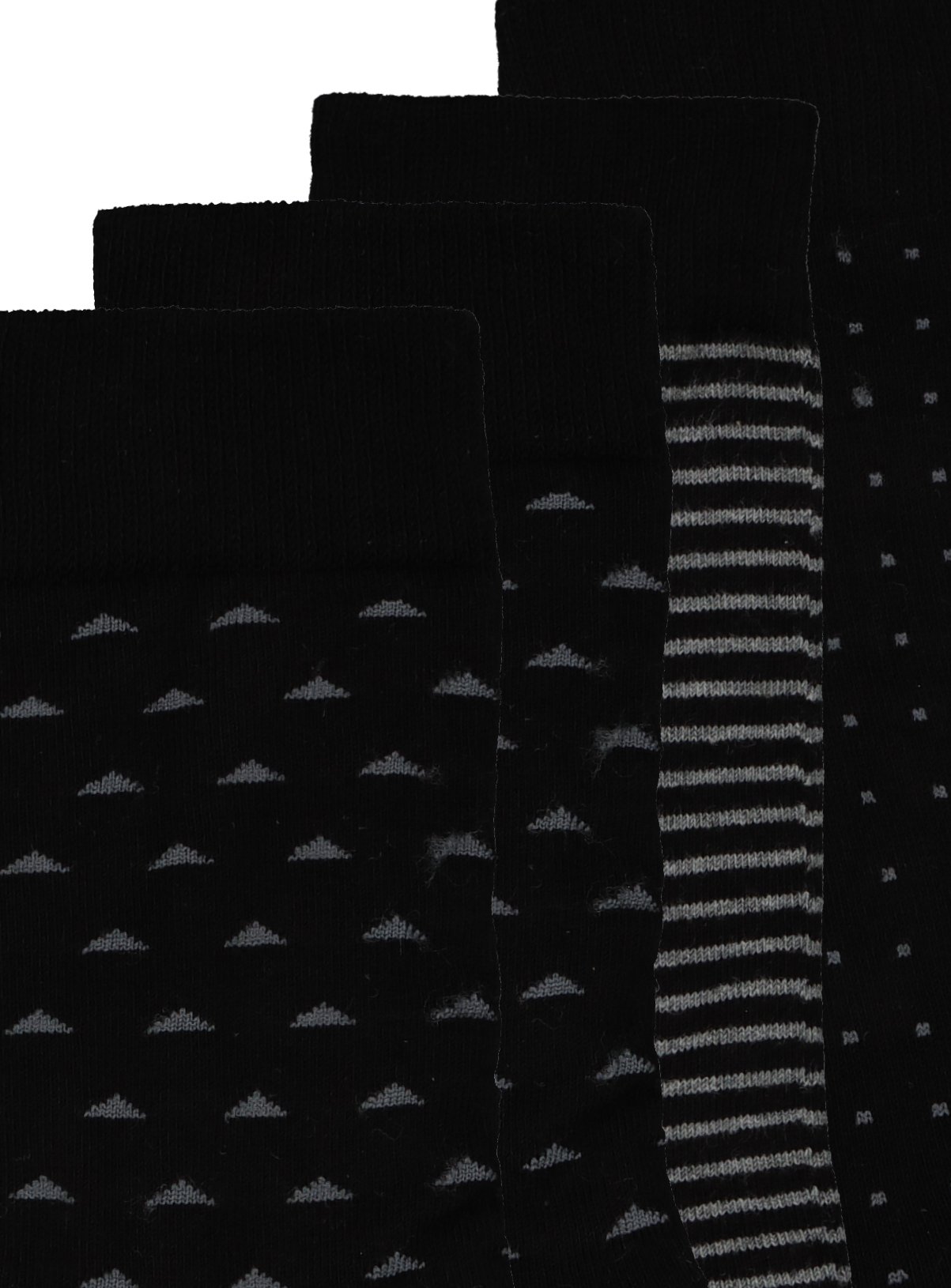 Black Geometric Print Stay Fresh Socks 5 Pack Review