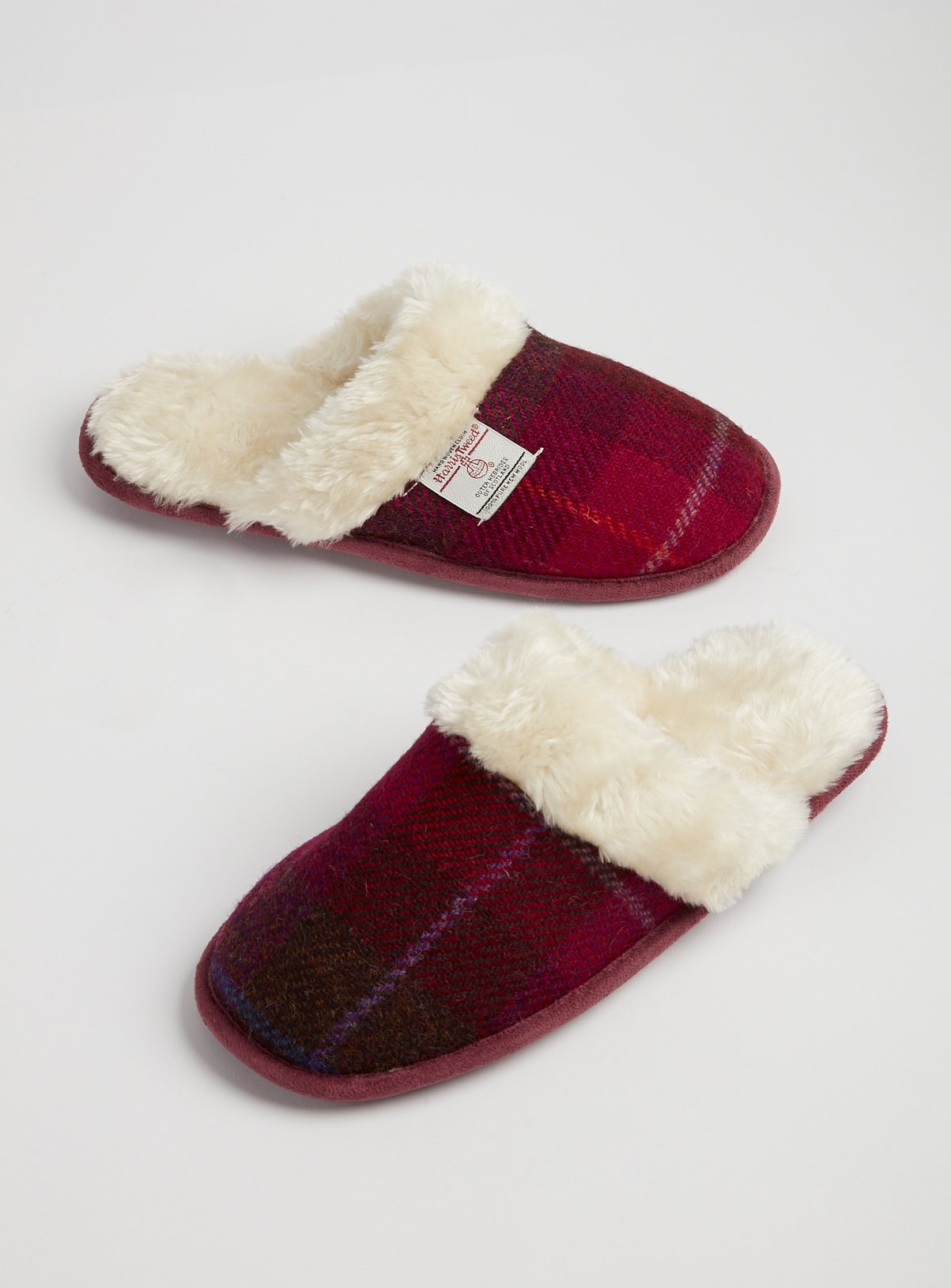 harris tweed slippers matalan