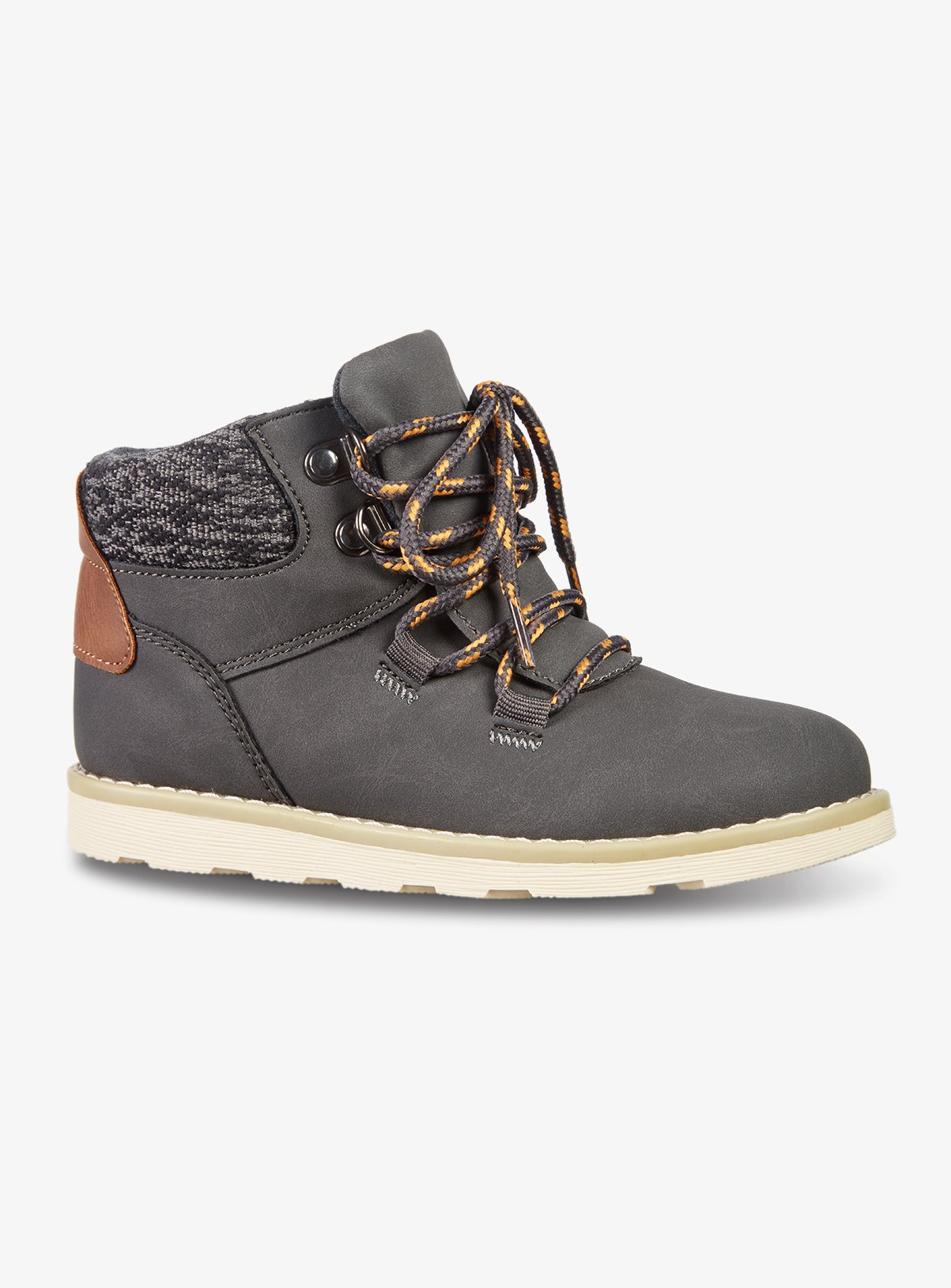 grey infant boots