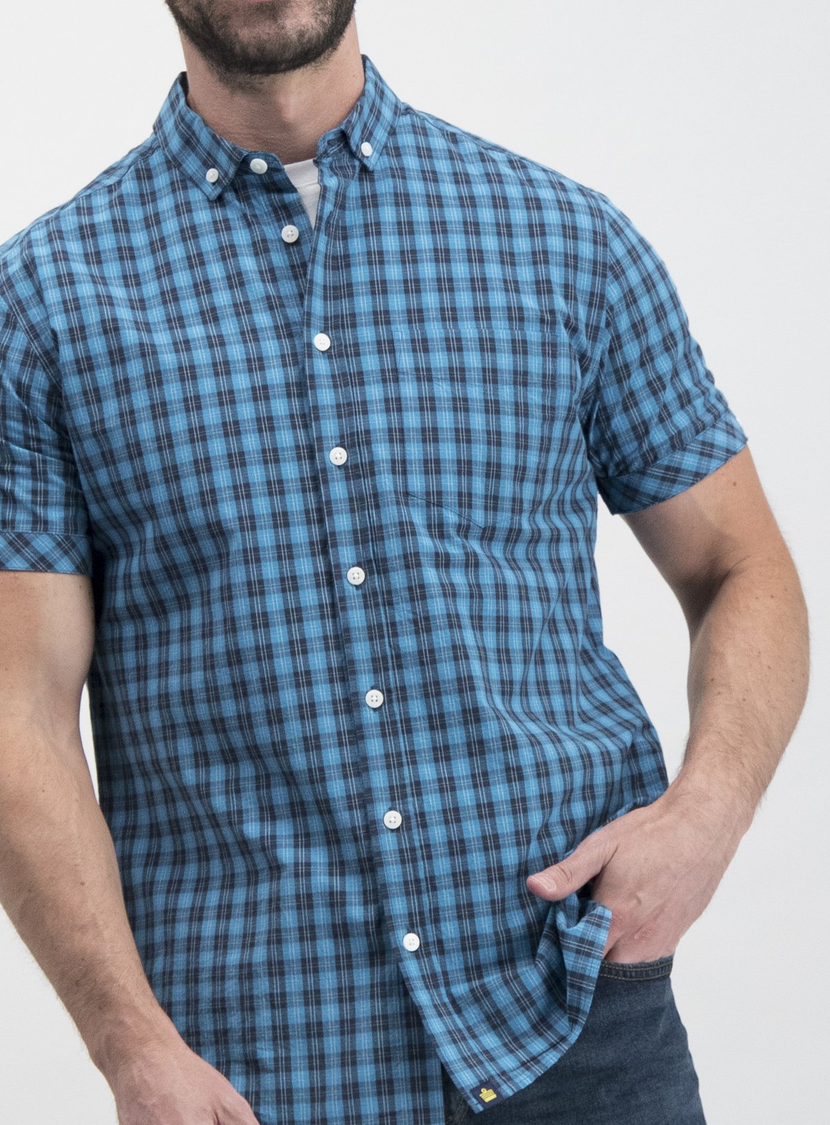 Teal Check Short Sleeve Shirt Review