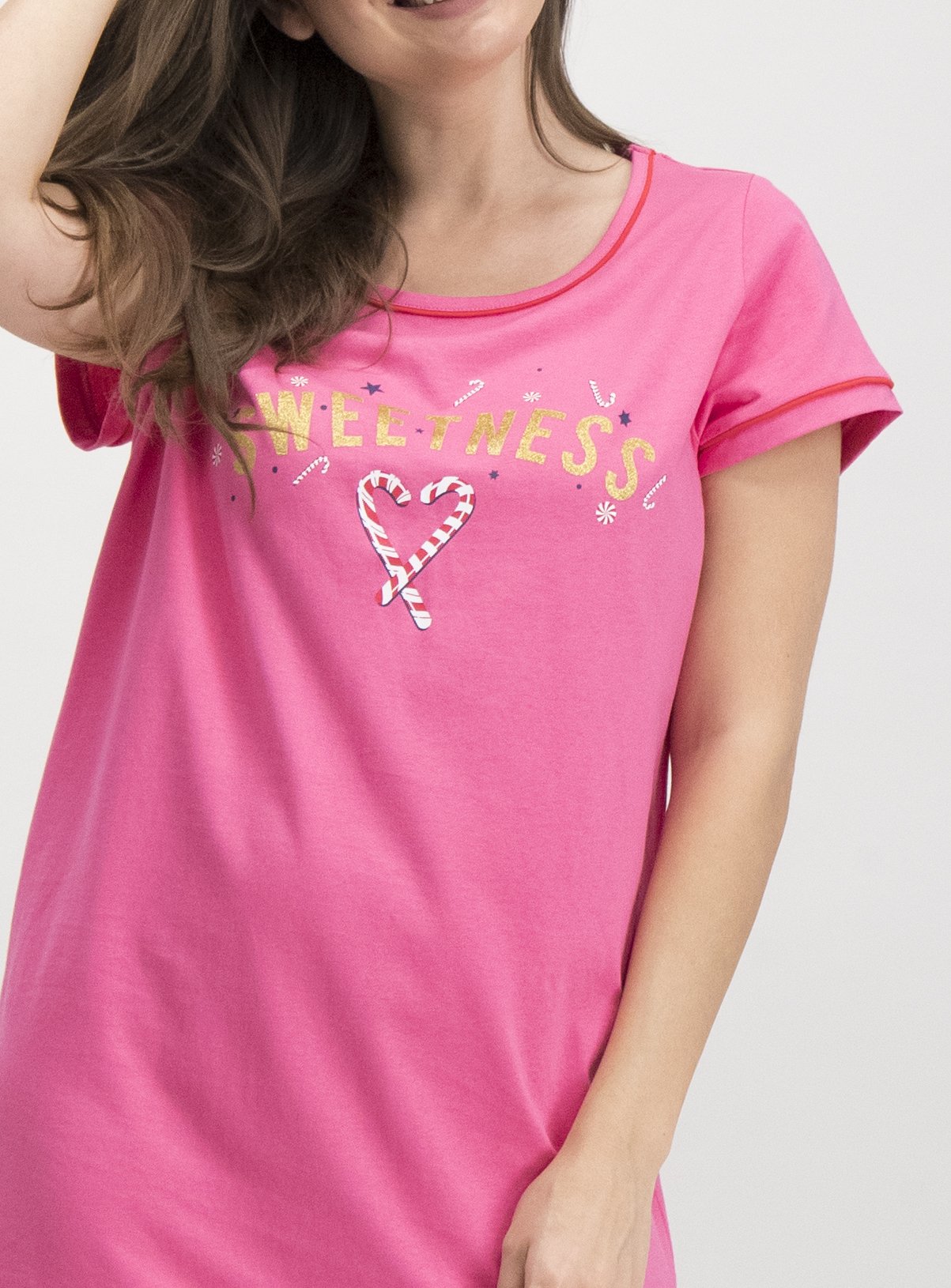 Pink Sweetness Candy Cane Nightdress Review