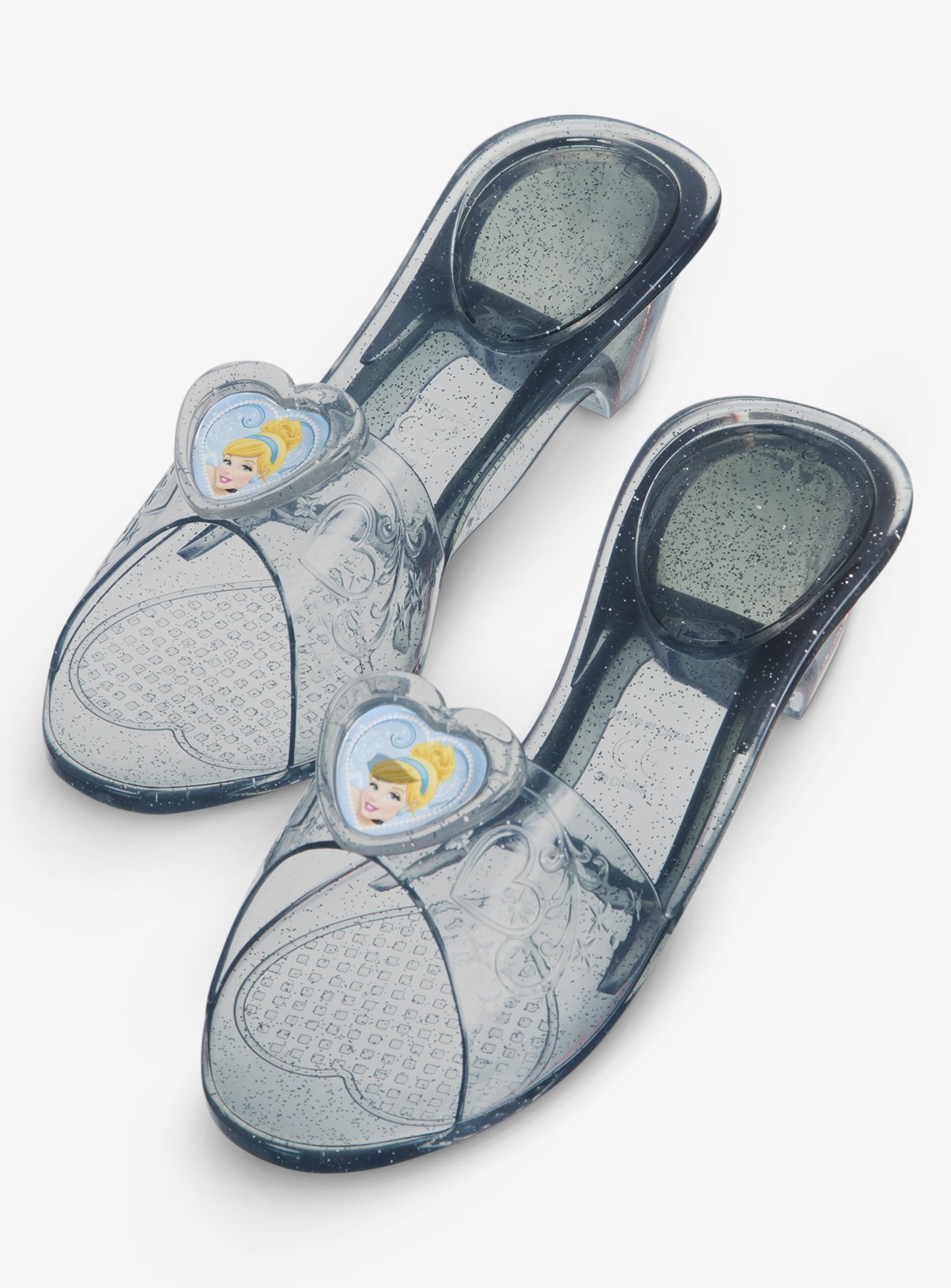 grey jelly shoes