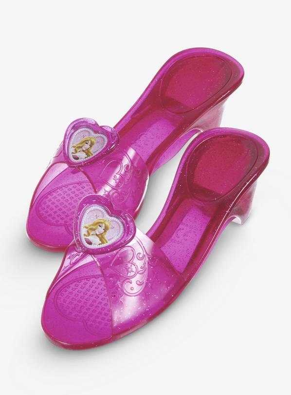 RUBIE'S Disney Princess Sleeping Beauty Pink Jelly Shoes - O