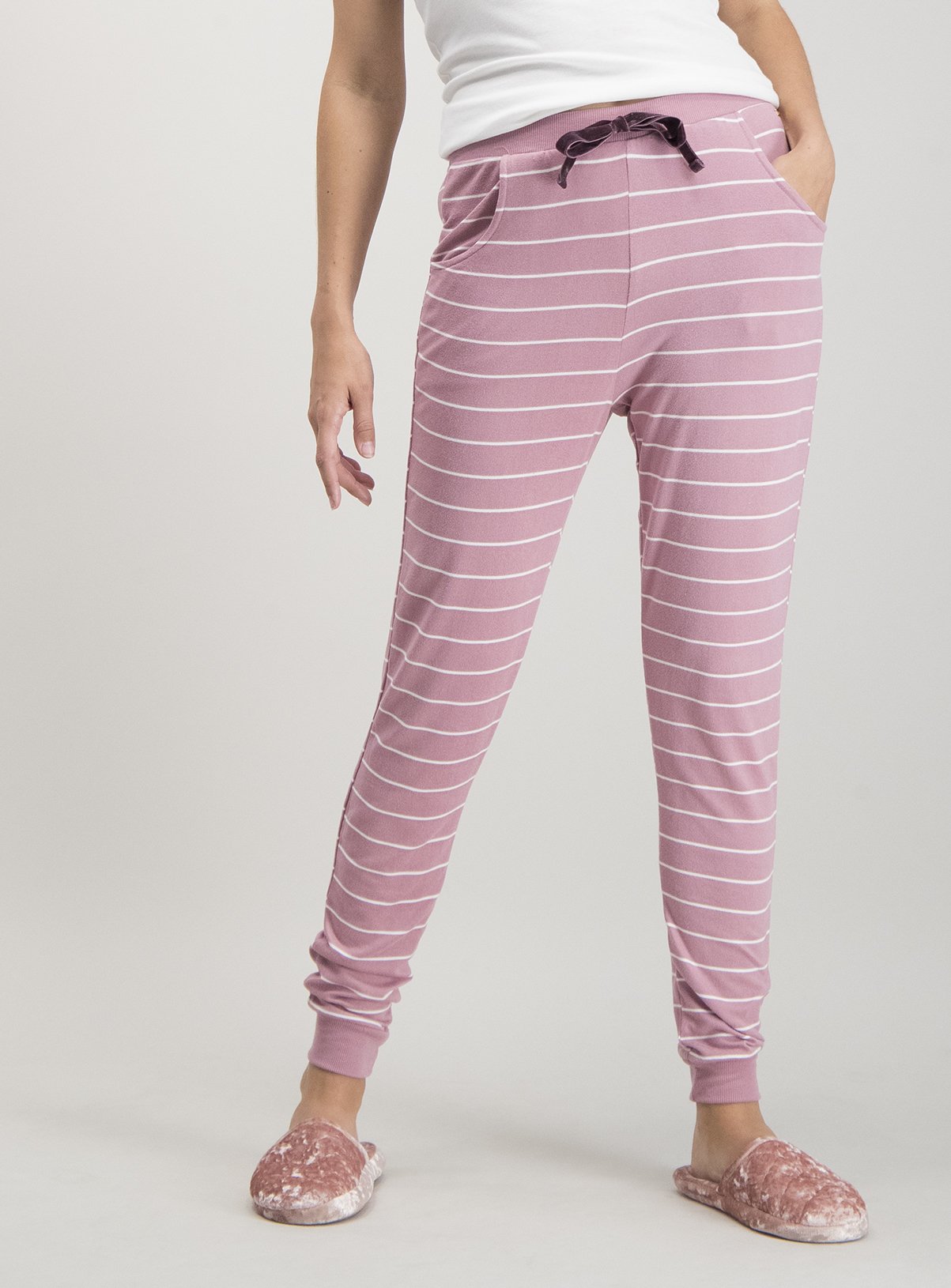 womens cuffed pj bottoms