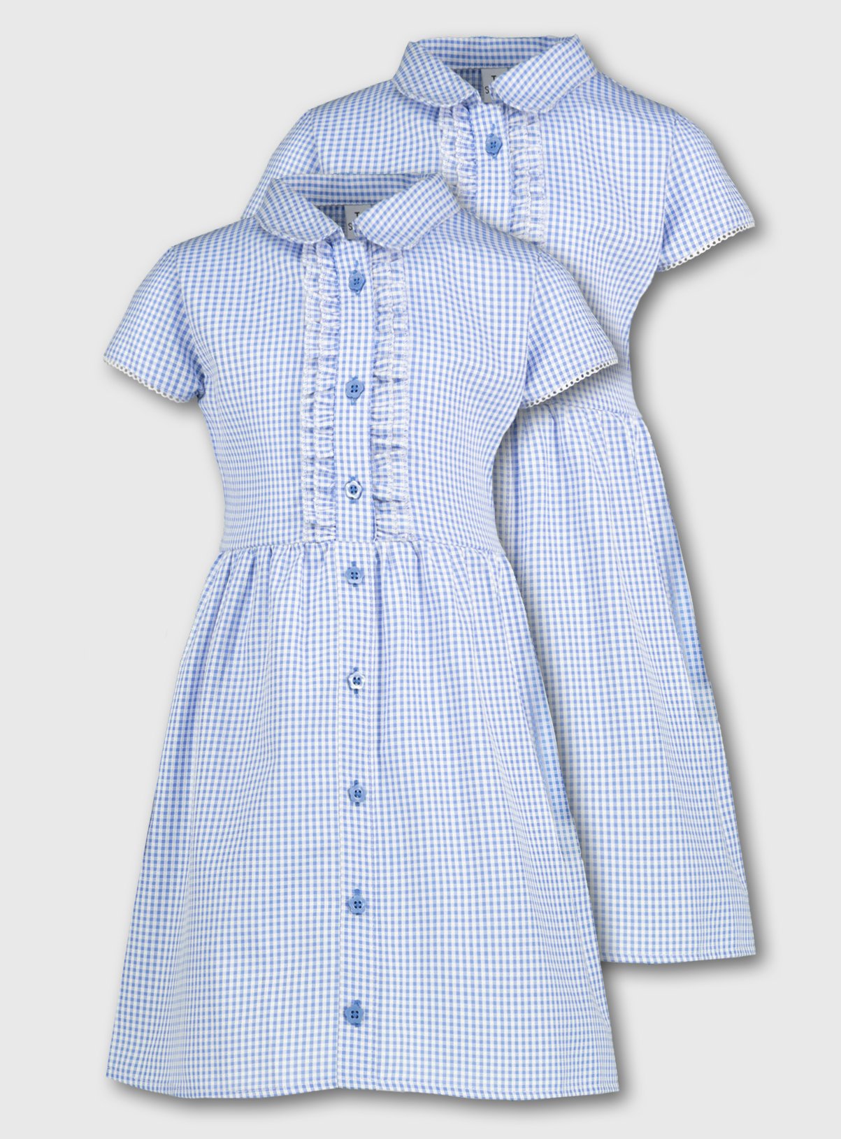 plus size gingham school dress