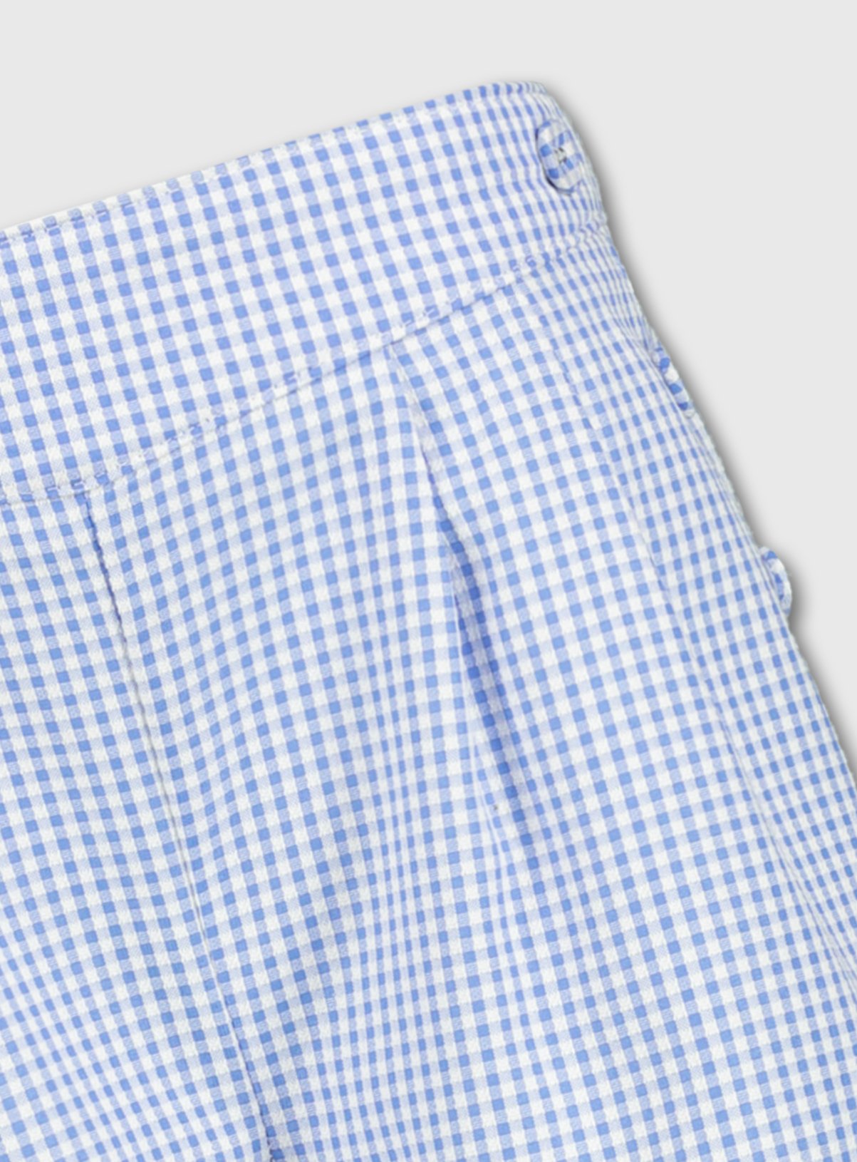 Blue Gingham School Culottes Review