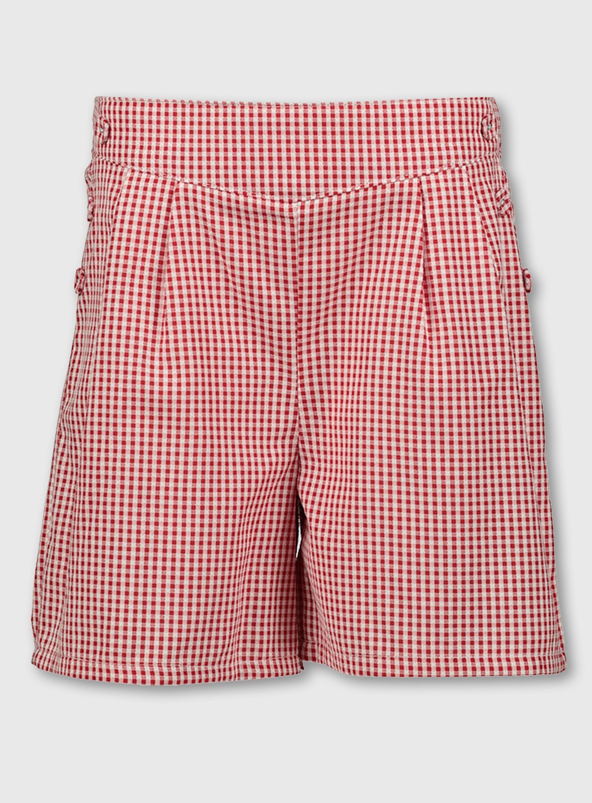 Red Gingham School Culottes Review