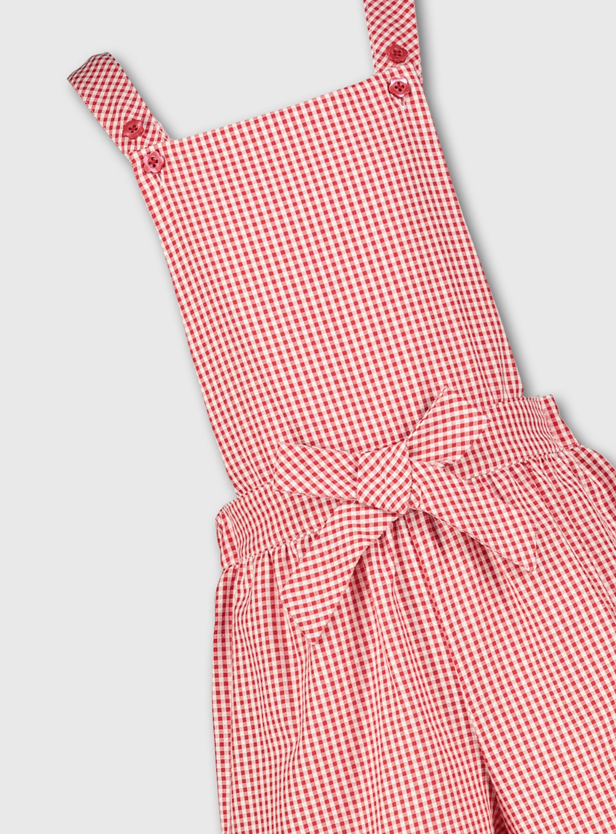 Red Gingham School Bibshorts Review