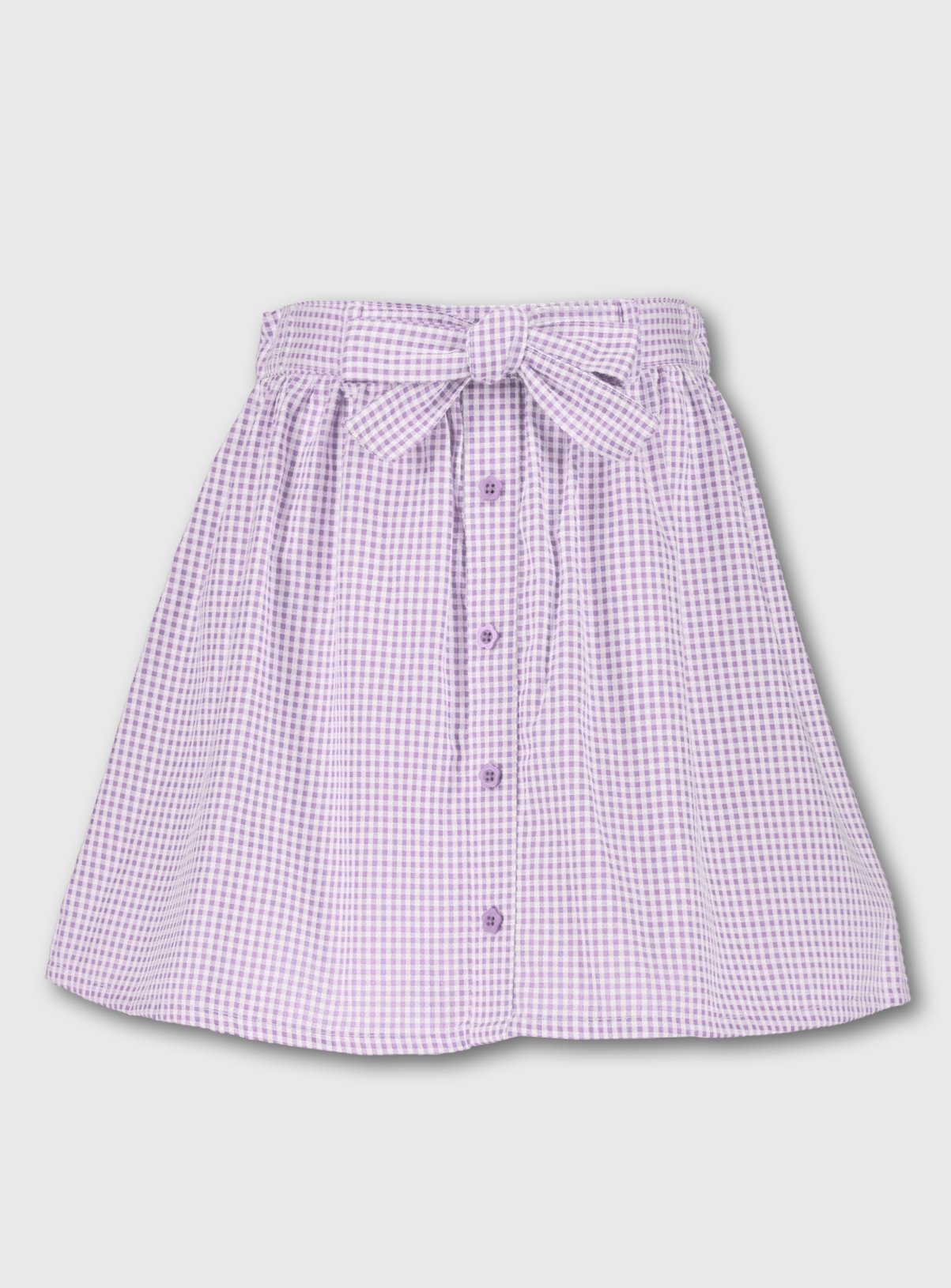 Lilac Gingham School Skirt Review