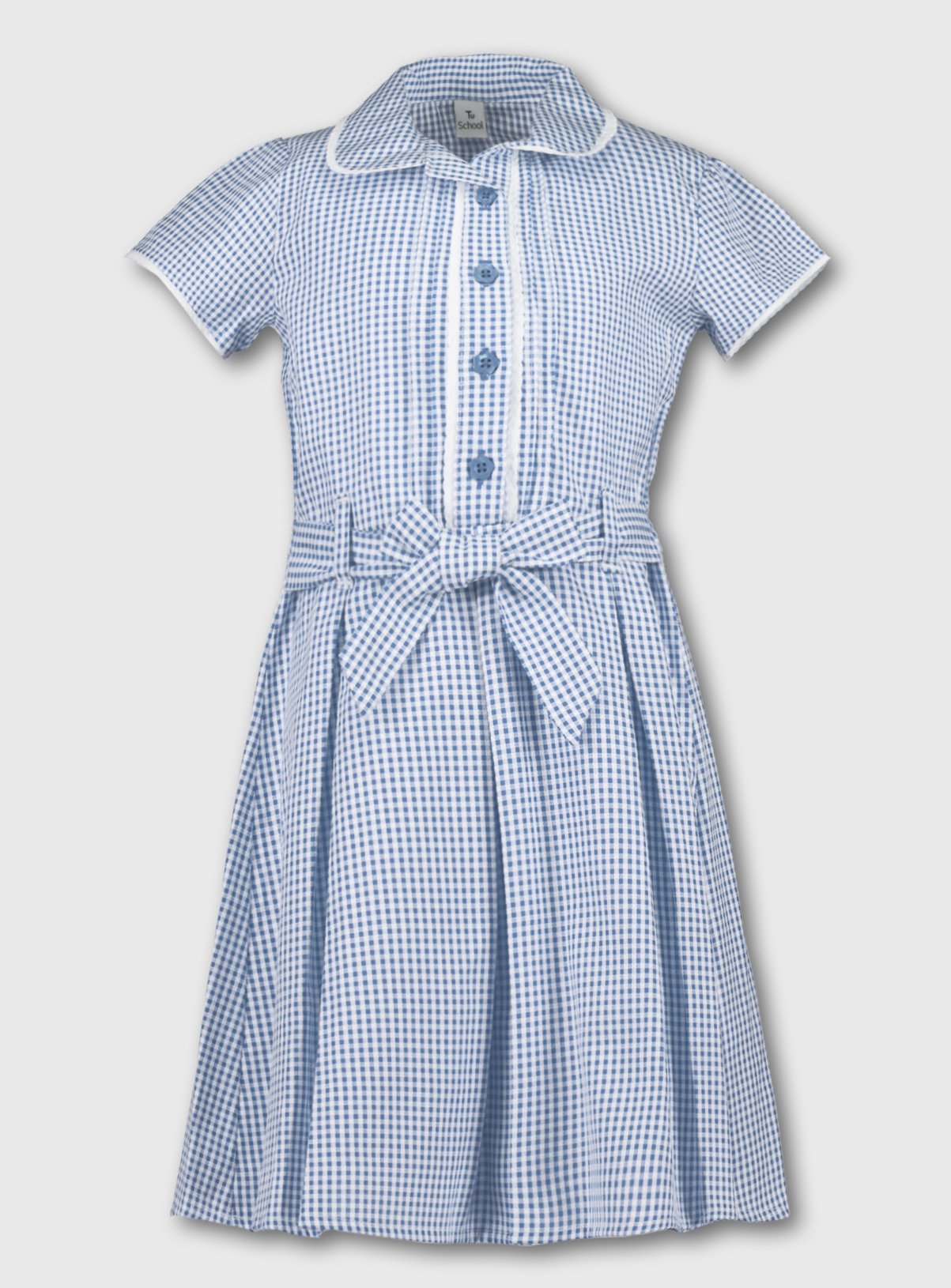 sainsburys gingham school dress