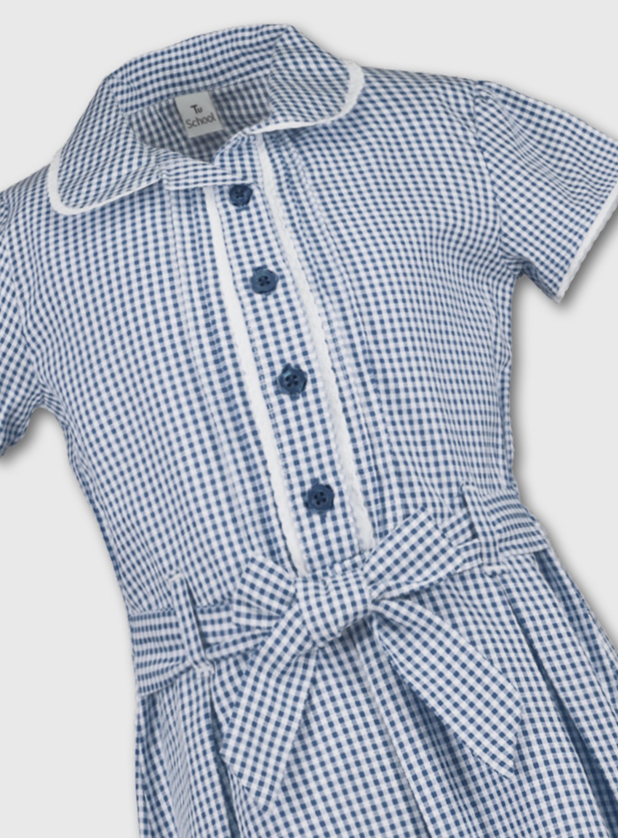 Navy Blue Classic Gingham School Dress Review