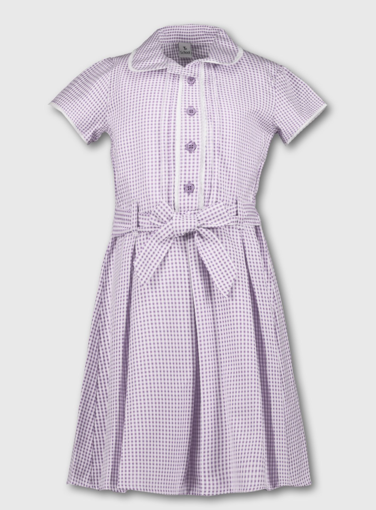 Lilac Classic Gingham School Dress Review