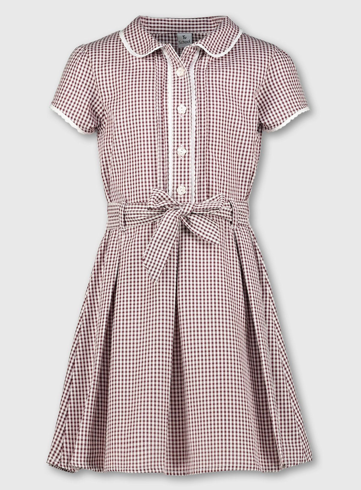 sainsburys gingham school dress