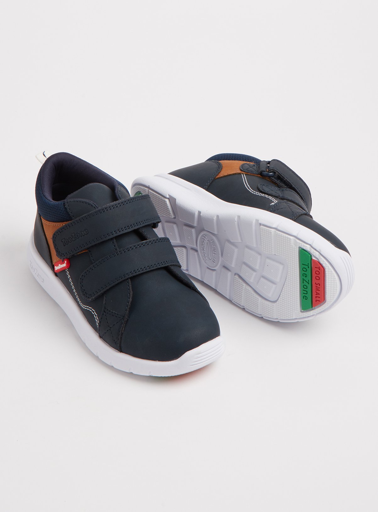 navy chunky trainers