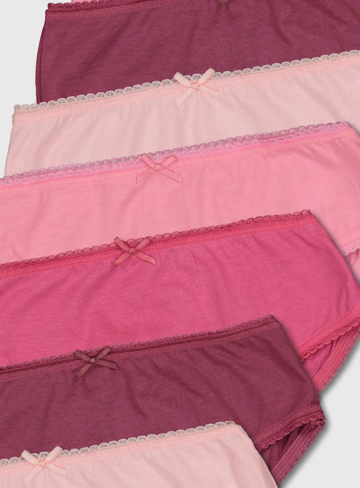 Pink Plain Briefs 10 Pack Review