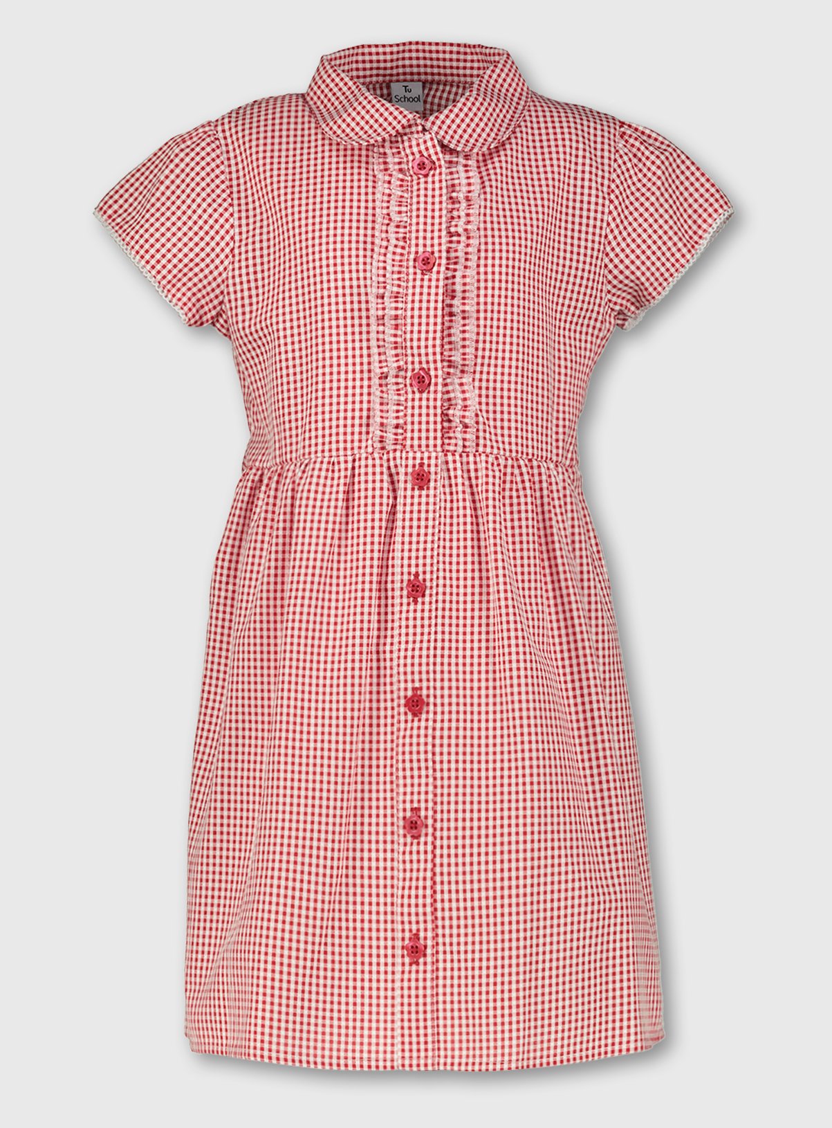 Red Plus Fit Gingham School Dress Review