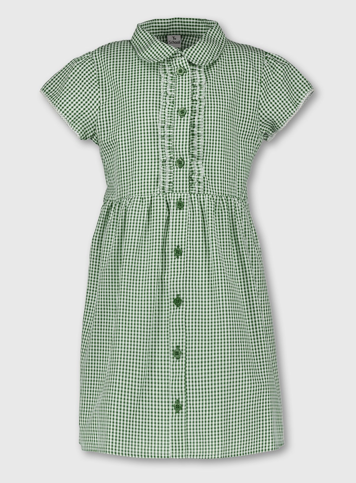 plus size gingham school dress