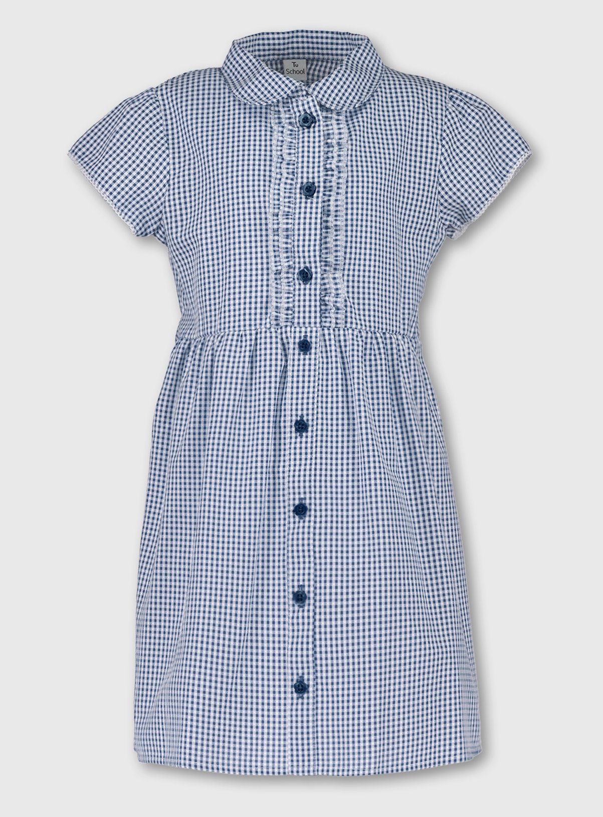 plus gingham dress