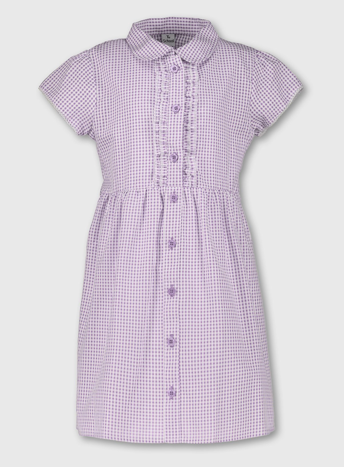 plus size gingham school dress