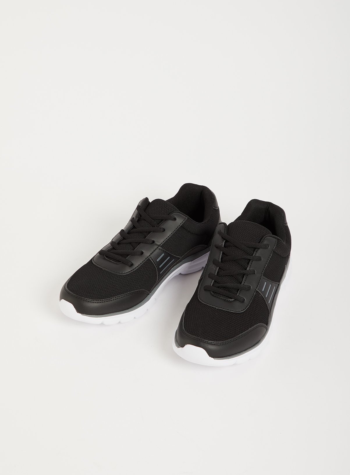 Black Mesh Panel Active Trainers Review