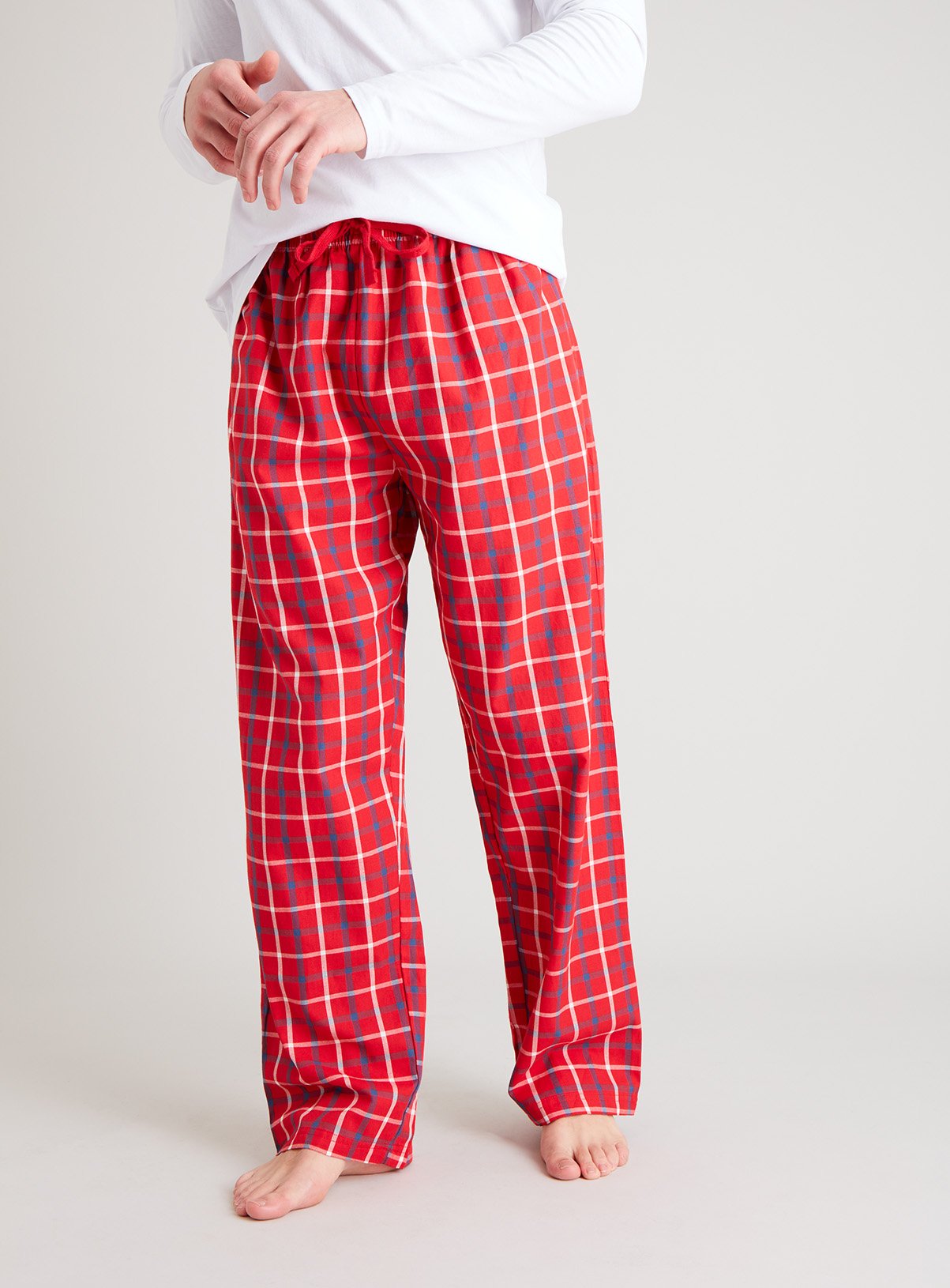 Red Check Woven Pyjama Bottoms Review