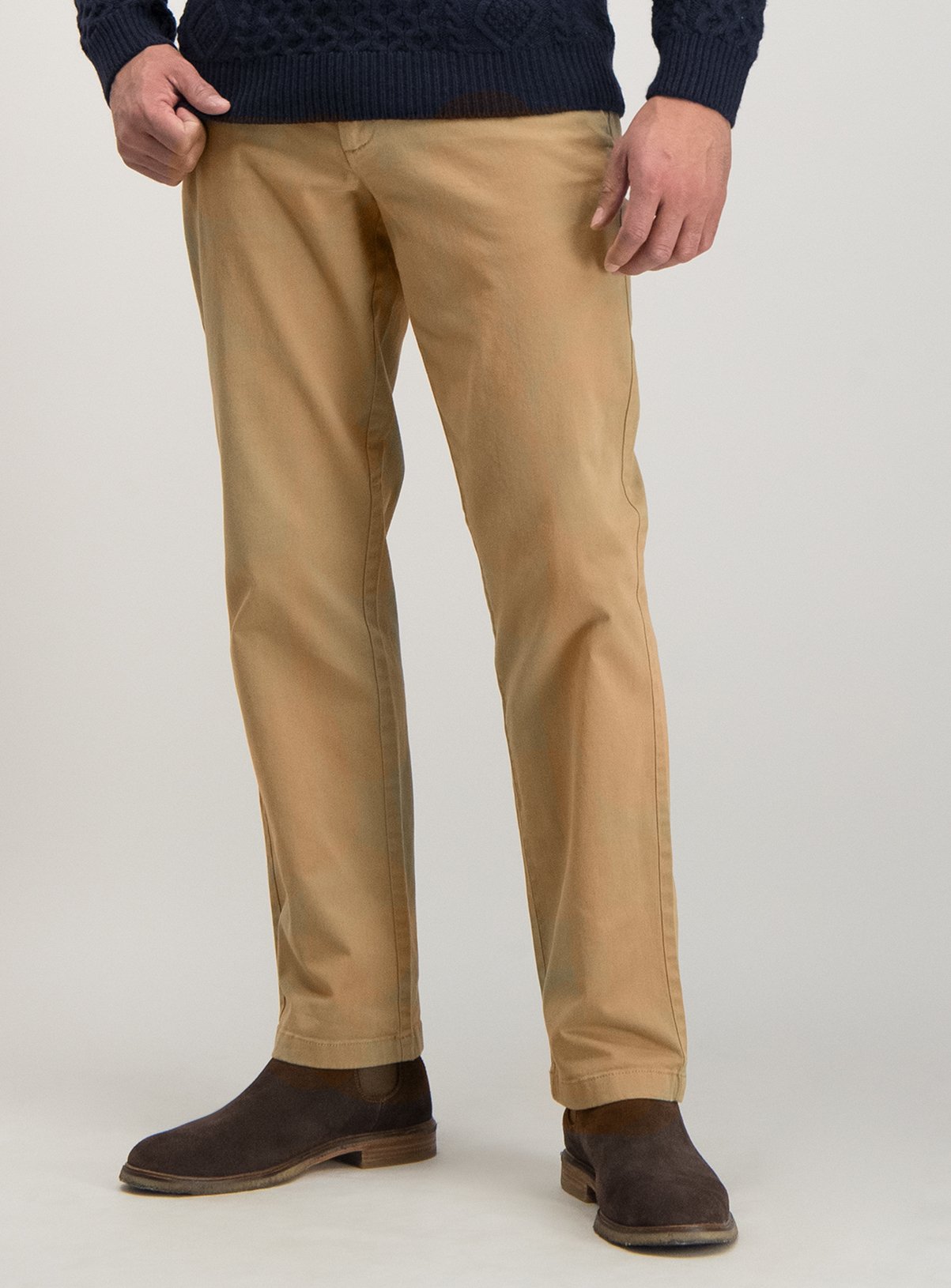 stone coloured chinos