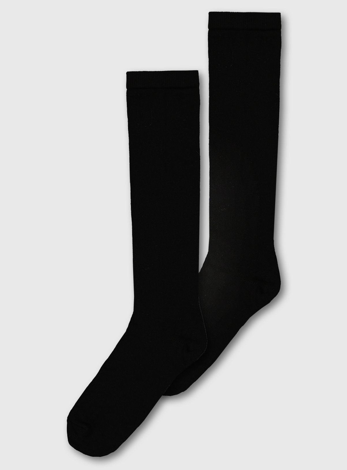 Black Supersoft Knee High Socks 2 Pack Review