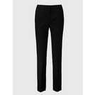 Buy Black Tapered Leg Trousers With Stretch - 24R | Trousers | Argos