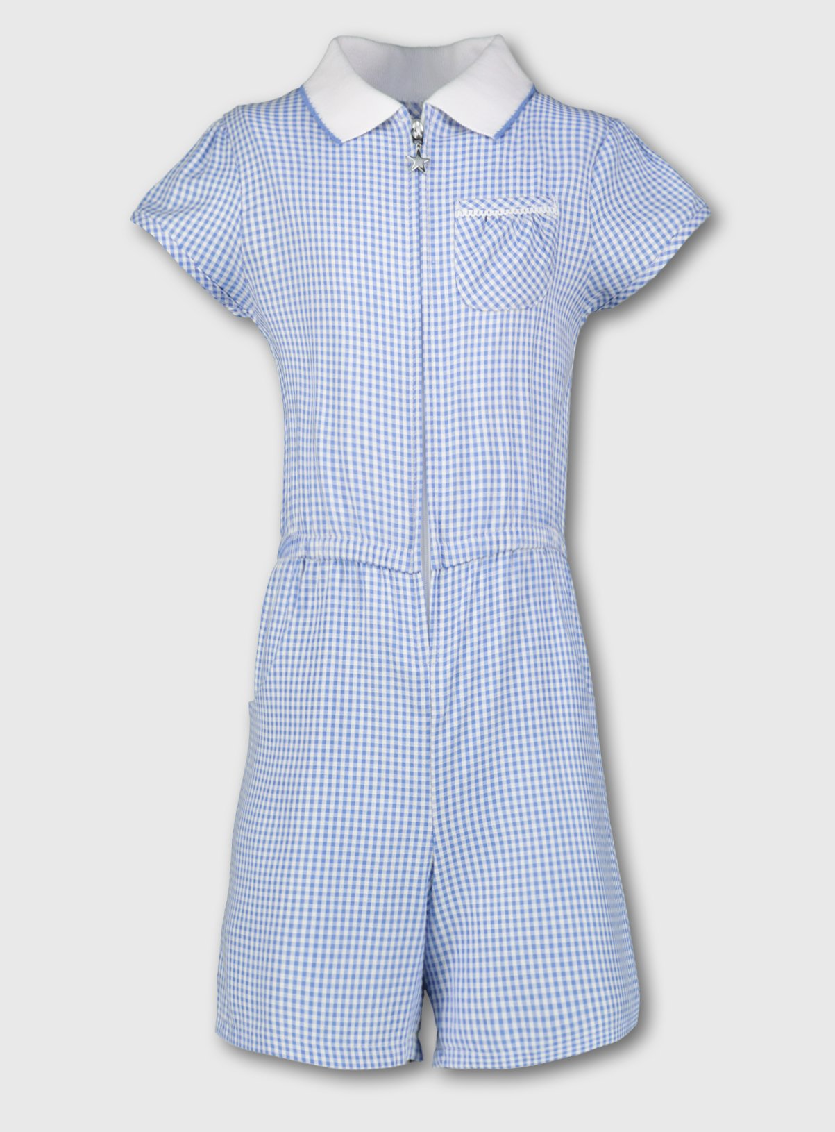 next gingham playsuit