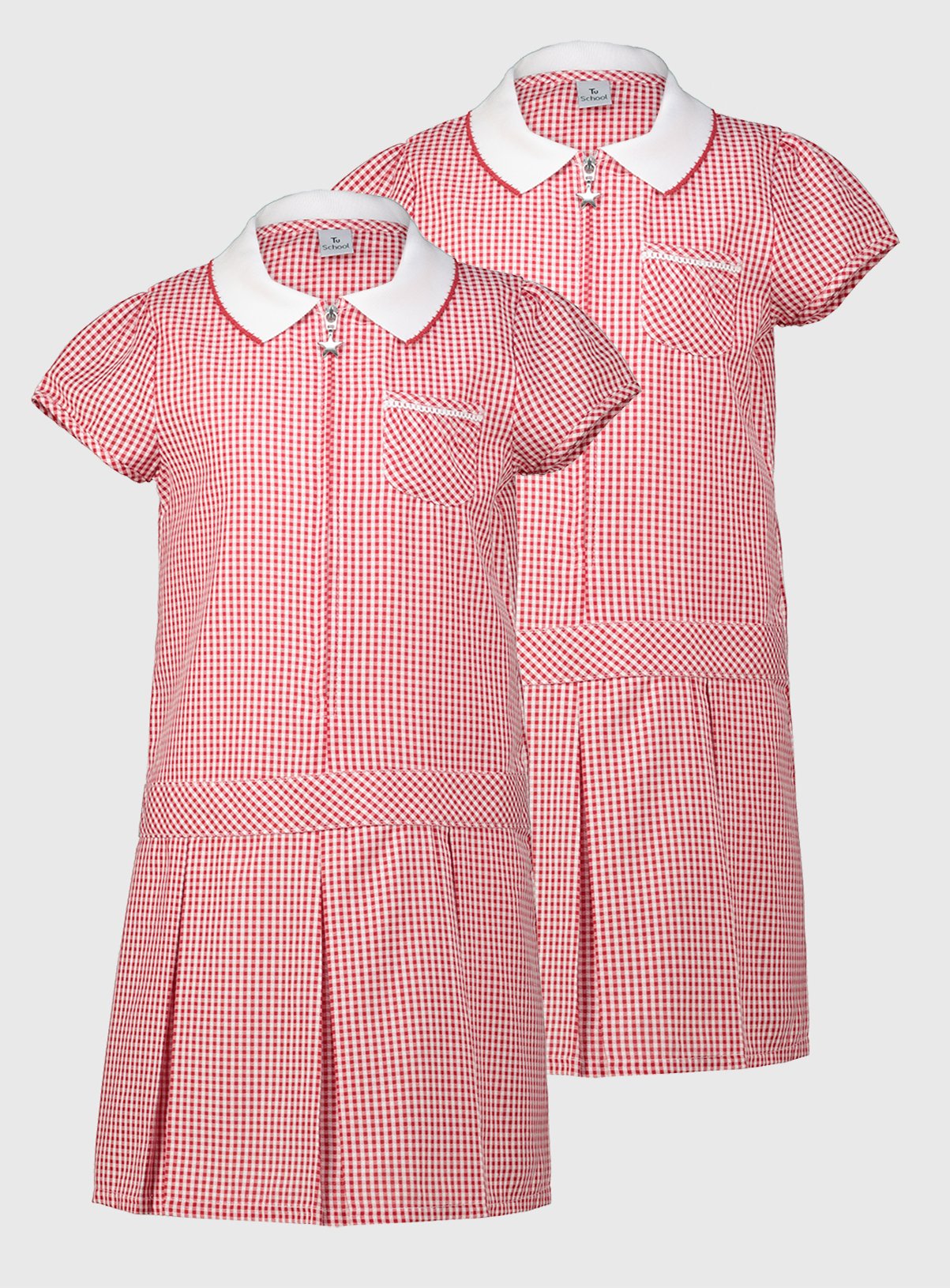 Red Gingham Sporty Dresses 2 Pack Review