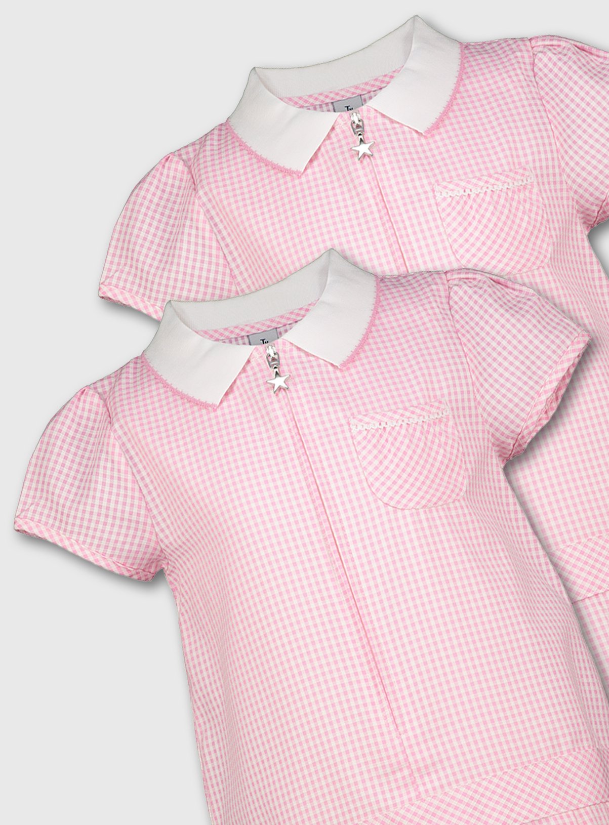 Pink Gingham Sporty Dresses 2 Pack Review
