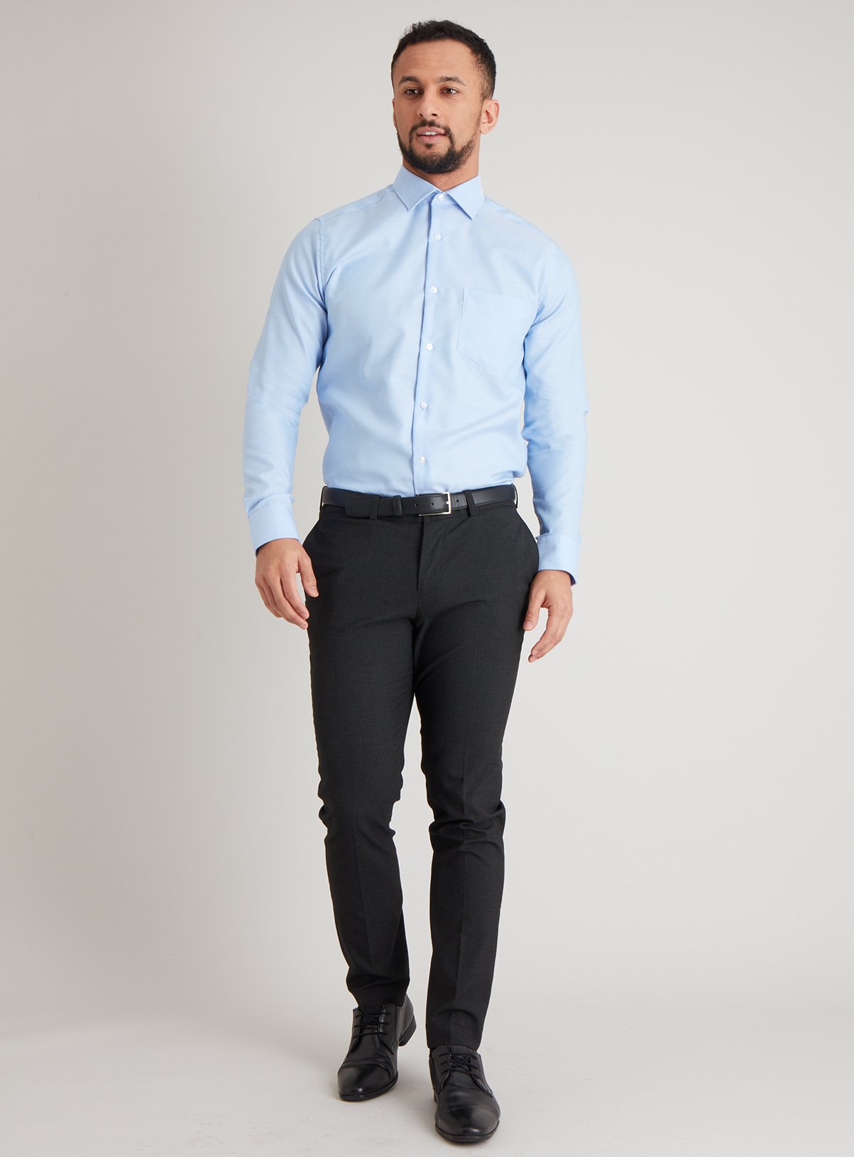 Blue Royal Oxford Pure Cotton Tailored Fit Shirt Review