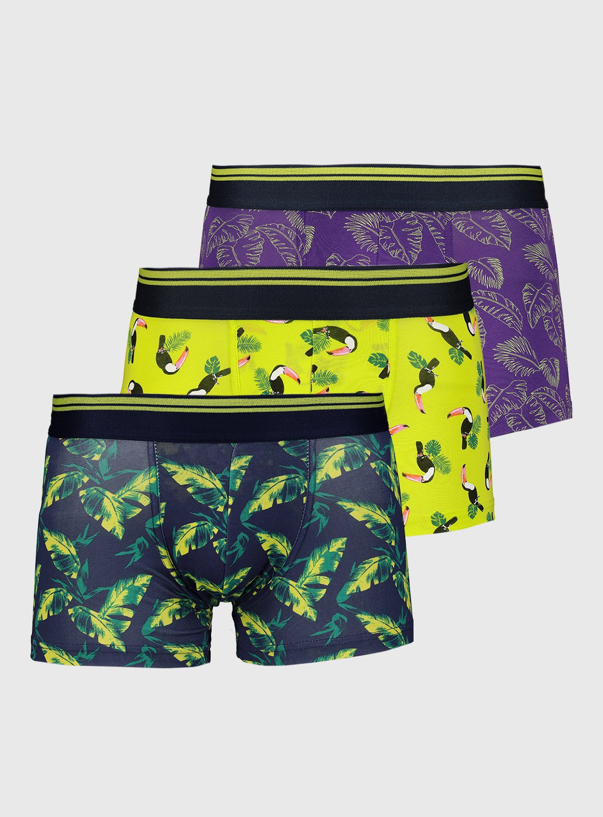 Tropical Print Hipster 3 Pack Review