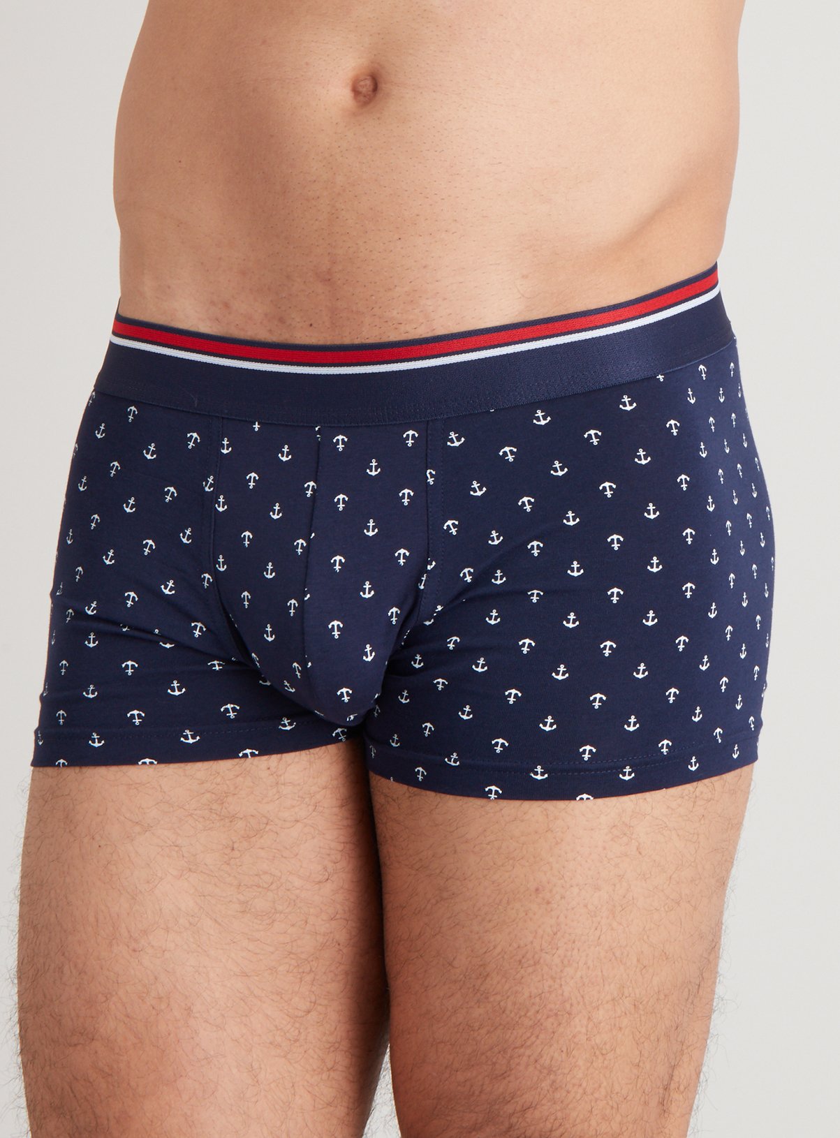 Navy & Red Nautical Print Hipsters 3 Pack Review