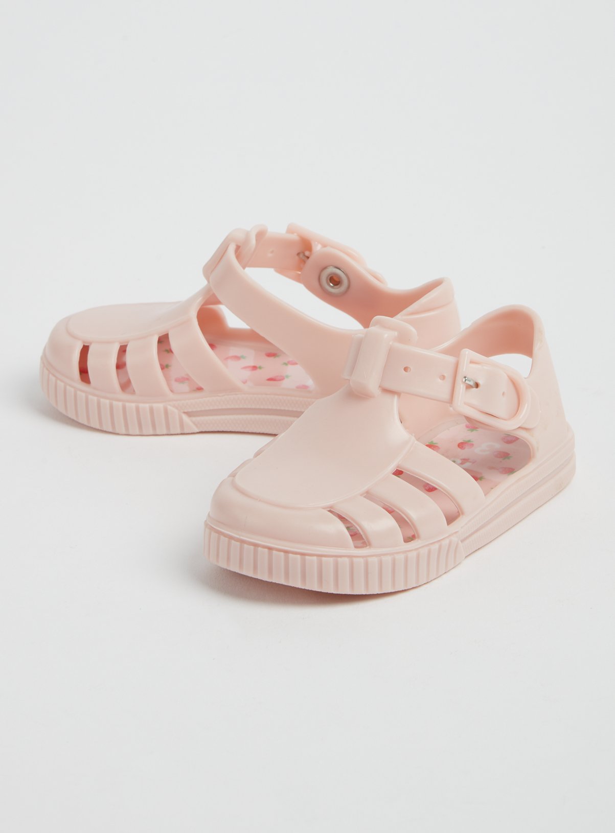 girls pink jelly shoes