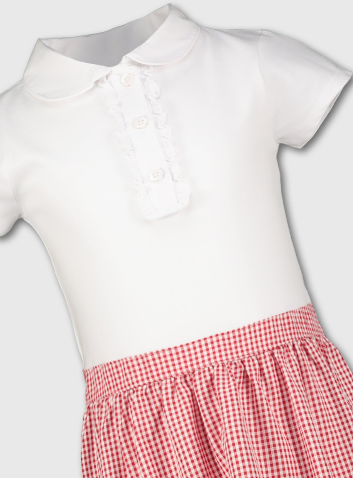 Red Gingham School T-Shirt Dress Review