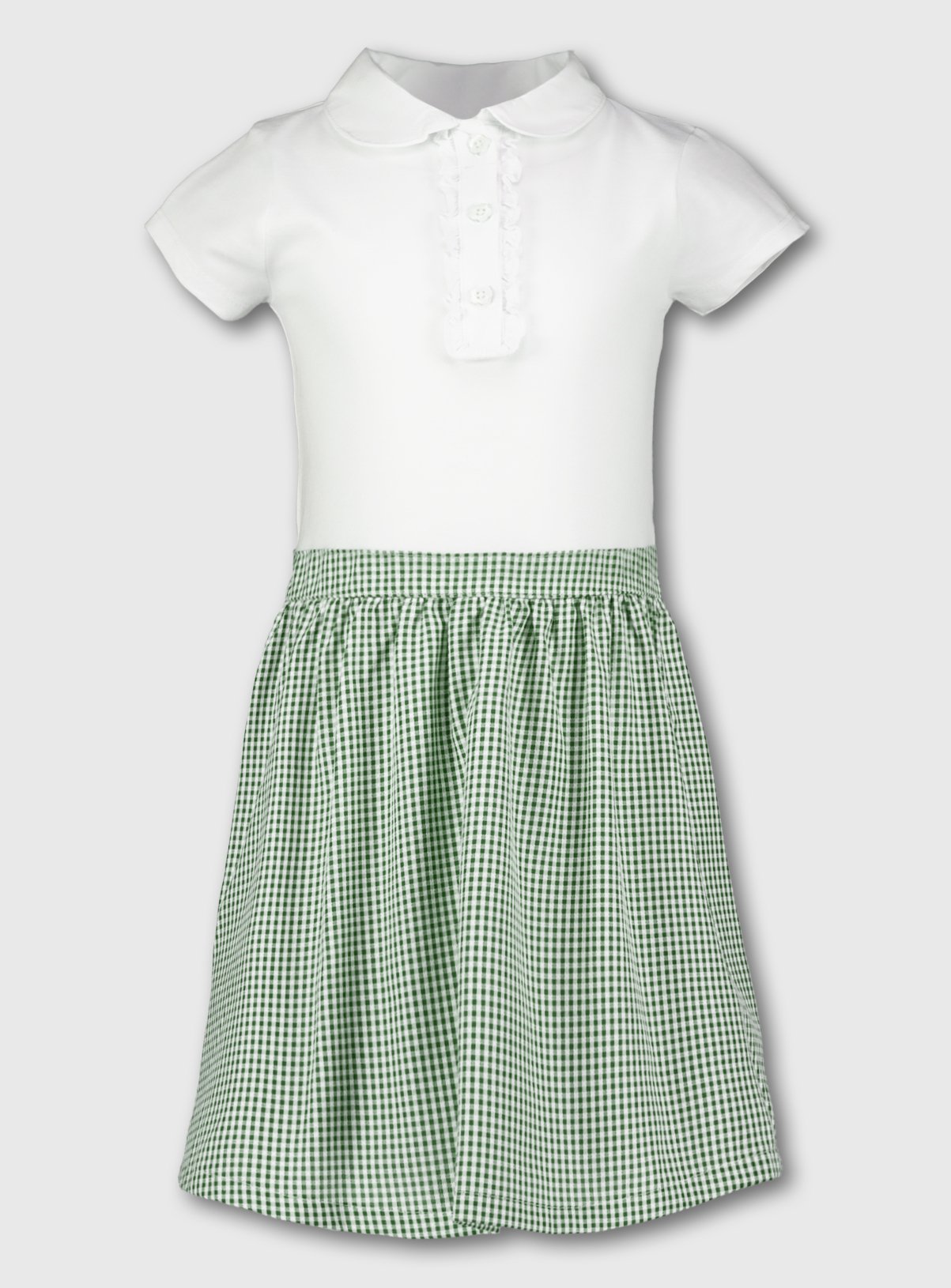 cotton gingham school dress