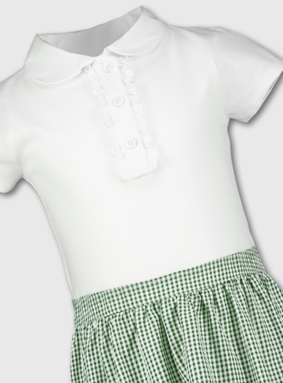 Green Gingham School T-Shirt Dress Review