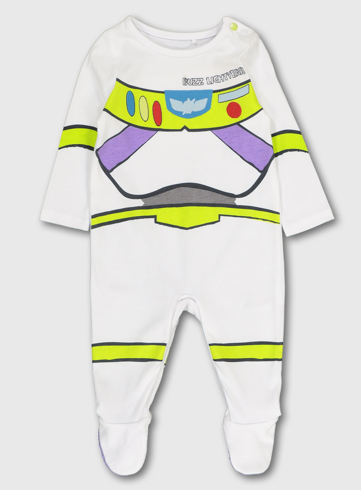 Disney Baby Boys Toy Story Sleepsuit Buzz Lightyear