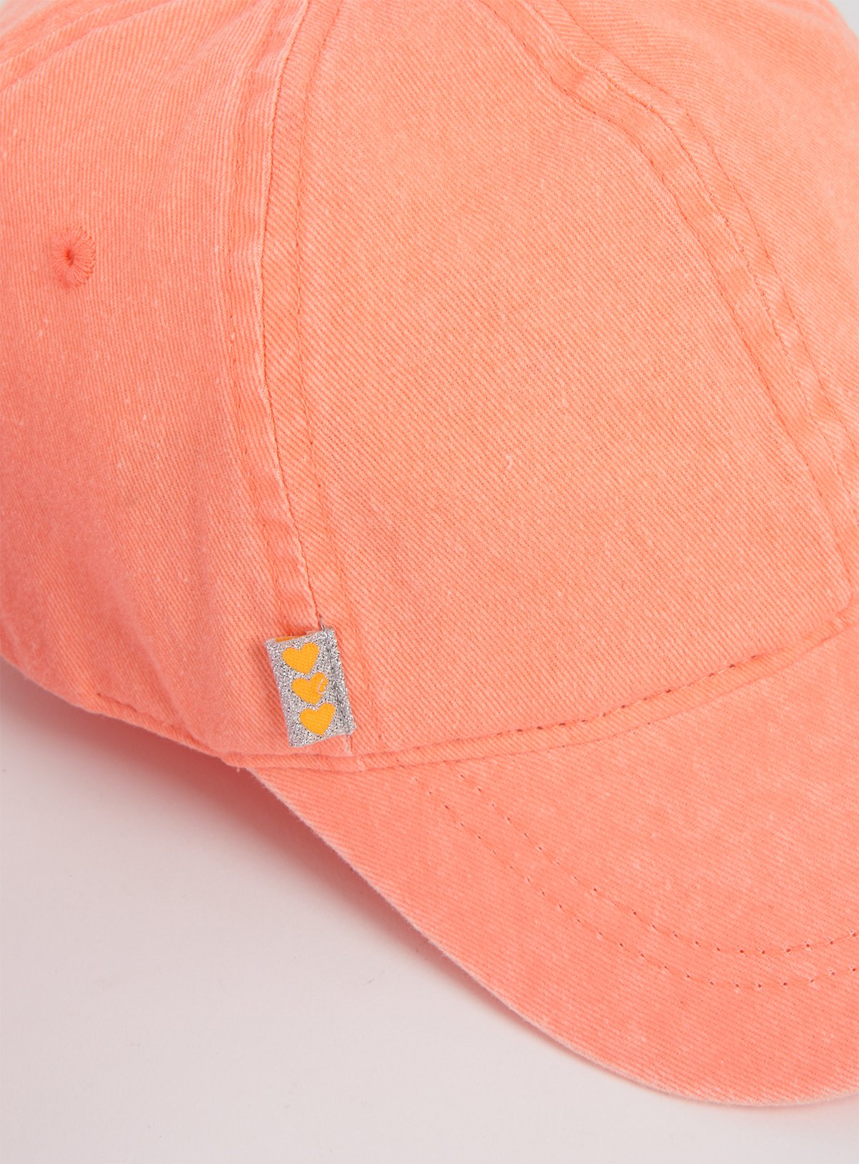 Pink & Orange Washed Caps 2 Pack Review