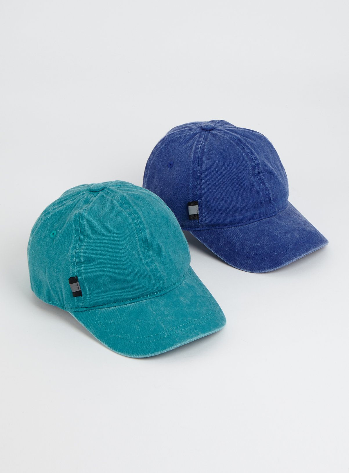 Blue & Teal Washed Caps 2 Pack Review