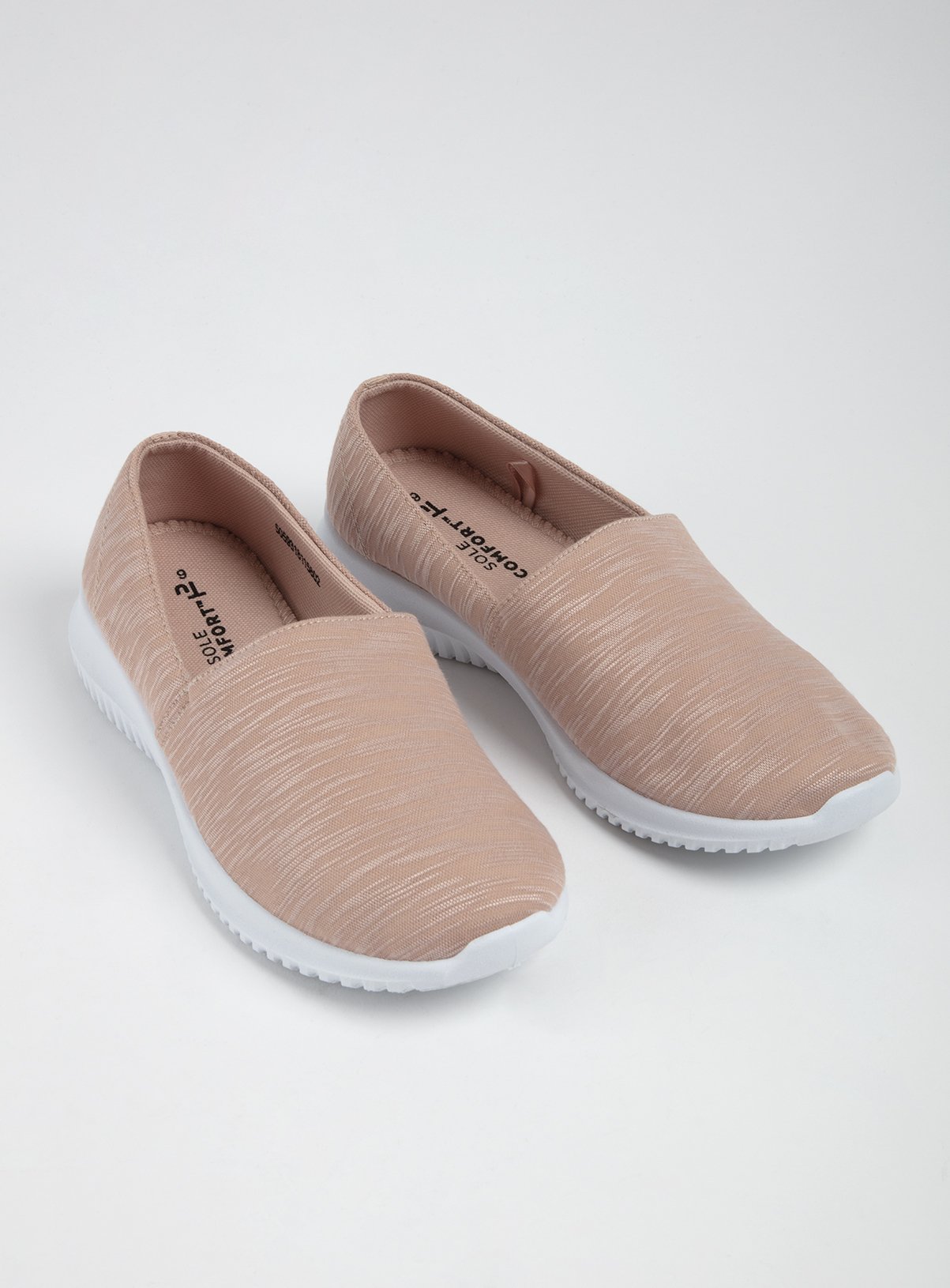 nude slip on shoes