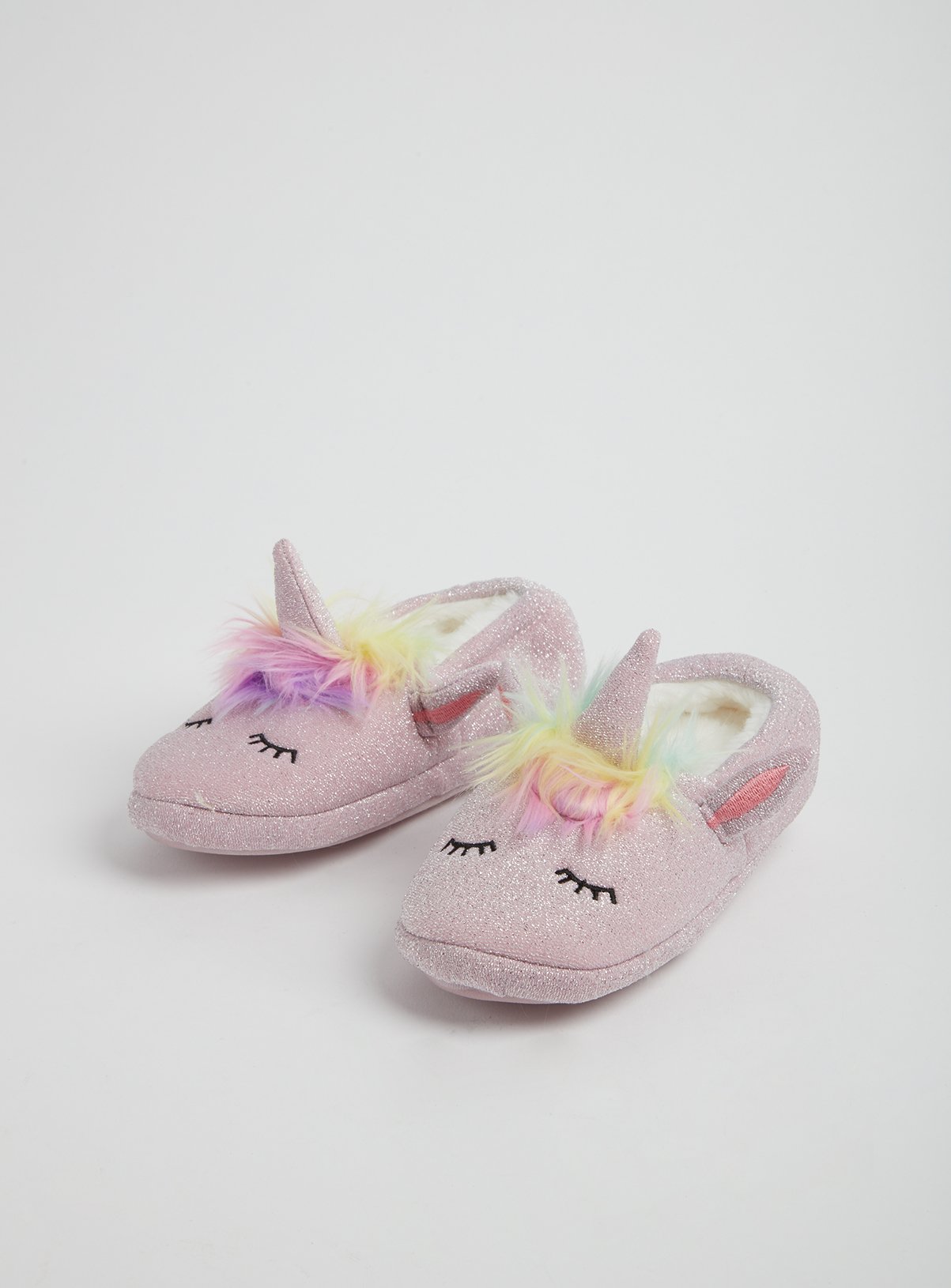 infant unicorn slippers