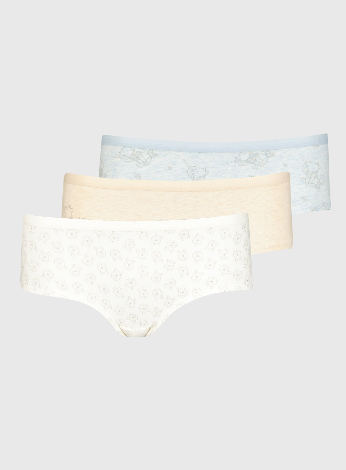 Disney Winnie The Pooh Ivory & Blue Knicker Shorts 3 Pack - Review