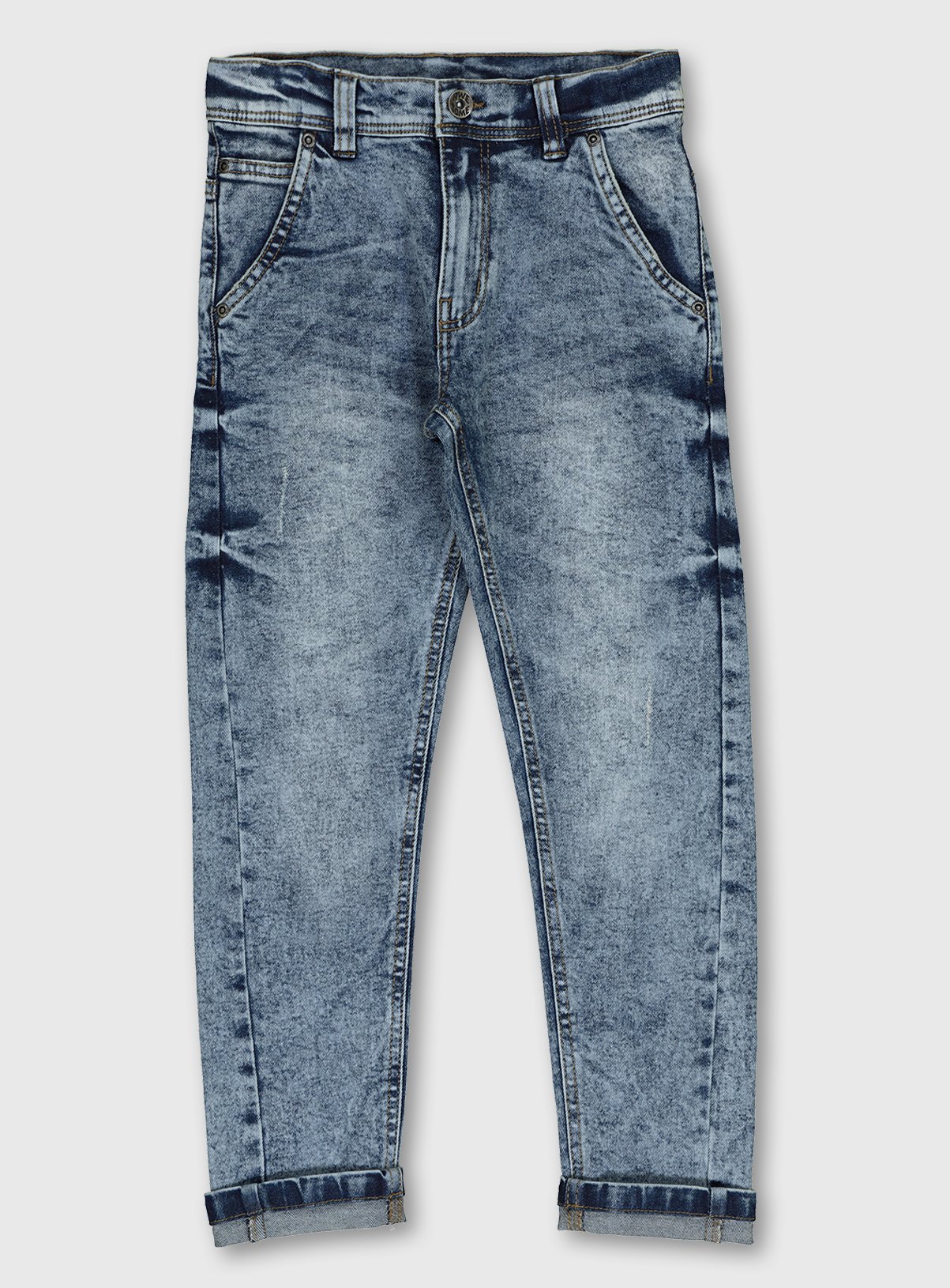 denim carrot fit