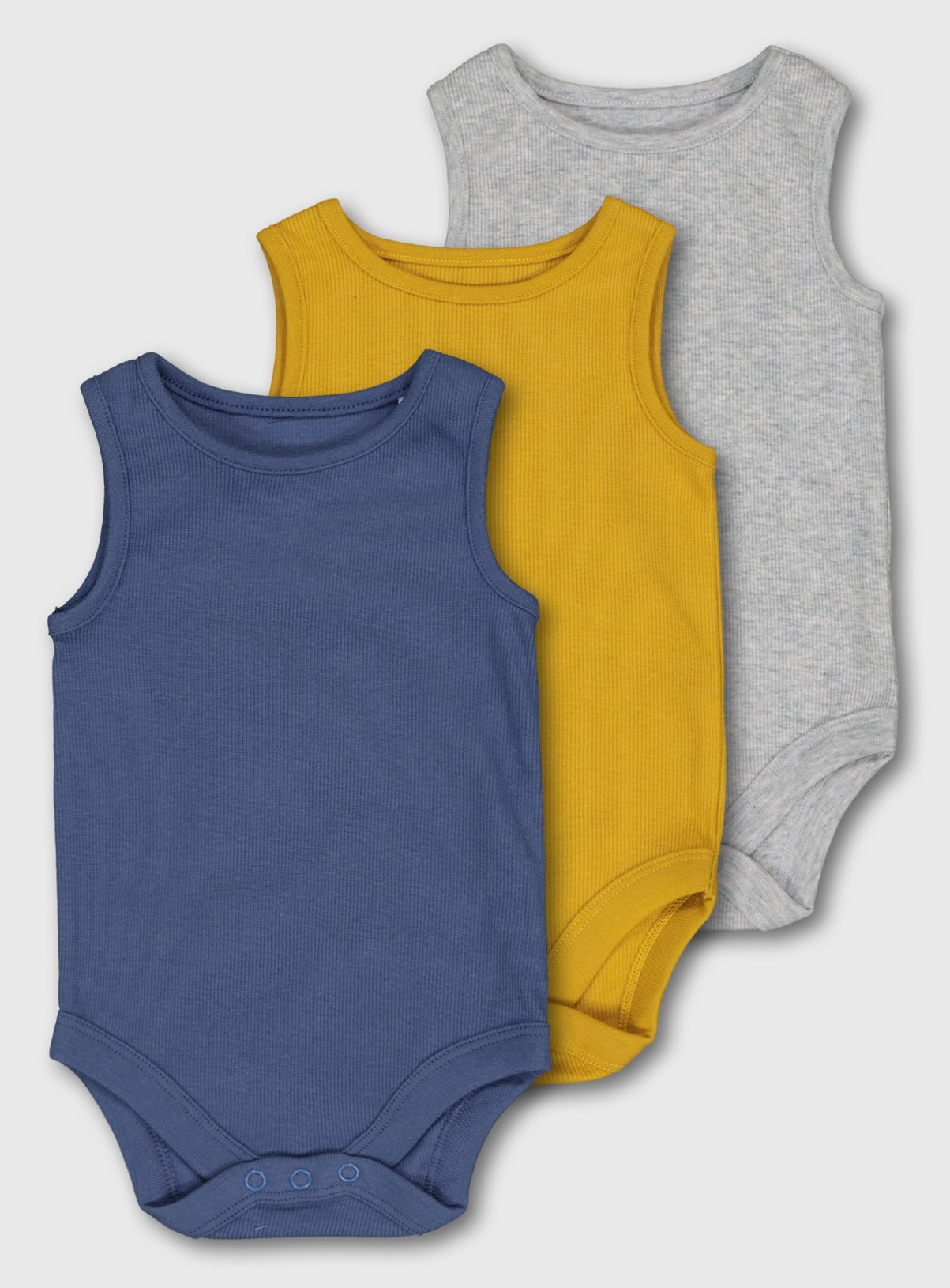ribbed baby vest