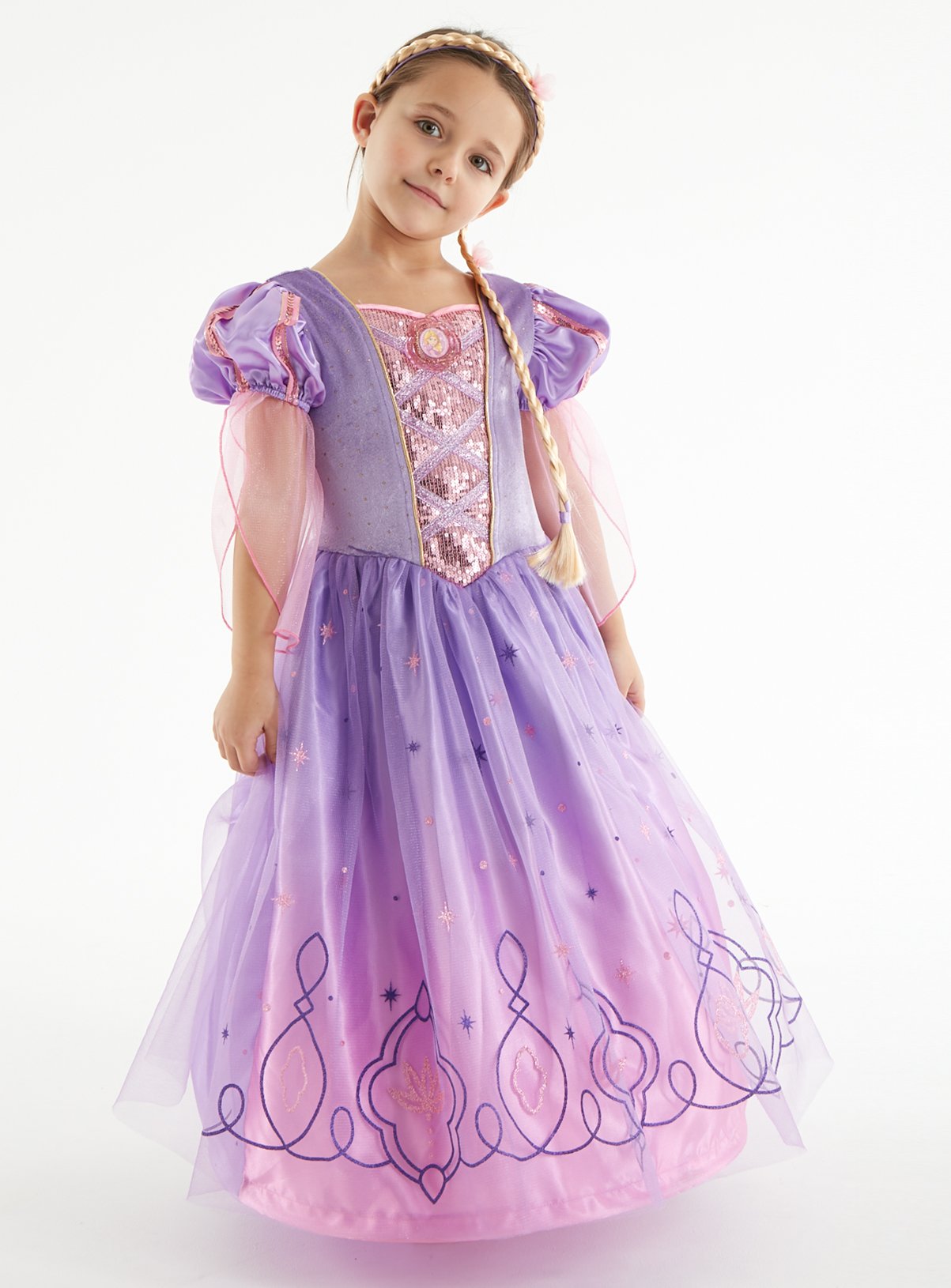 Disney Princess Purple Rapunzel Costume Review