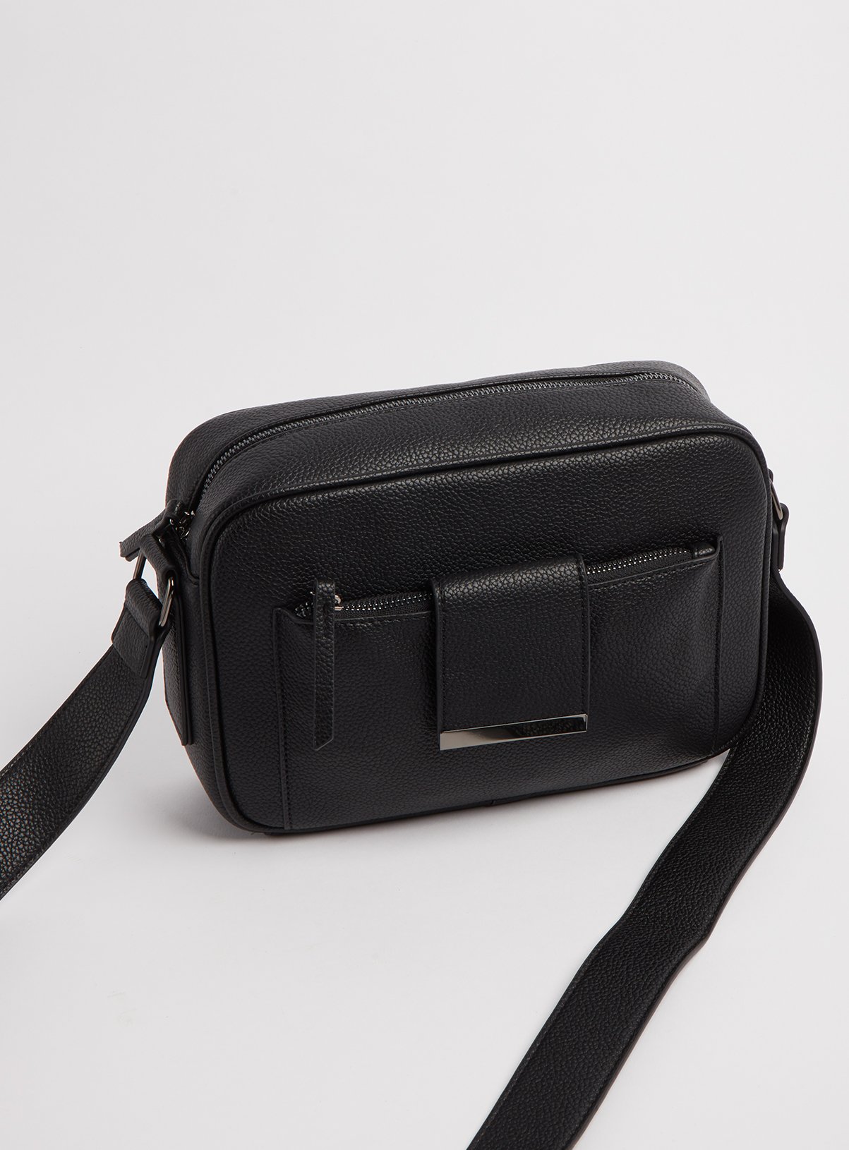 Black Faux Leather Camera Bag Review