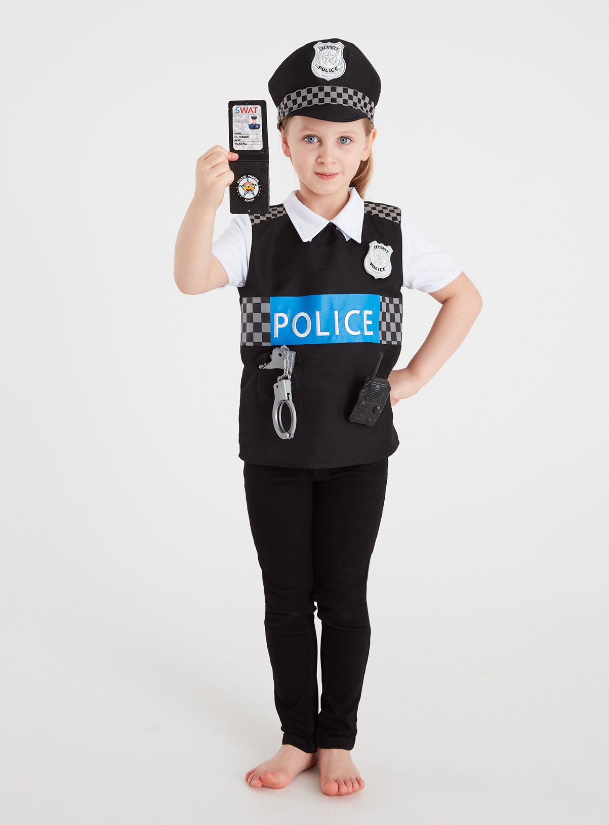 Black Police Officer Reversible Costume Set Review