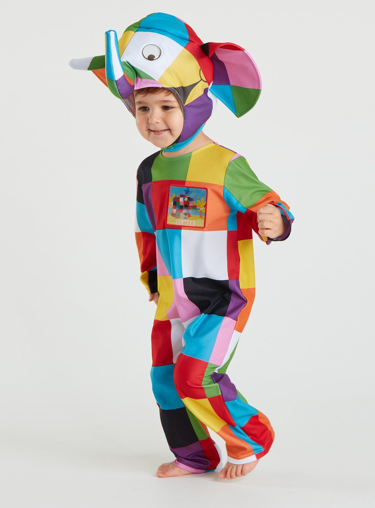 Elmer Multicoloured Costume Review